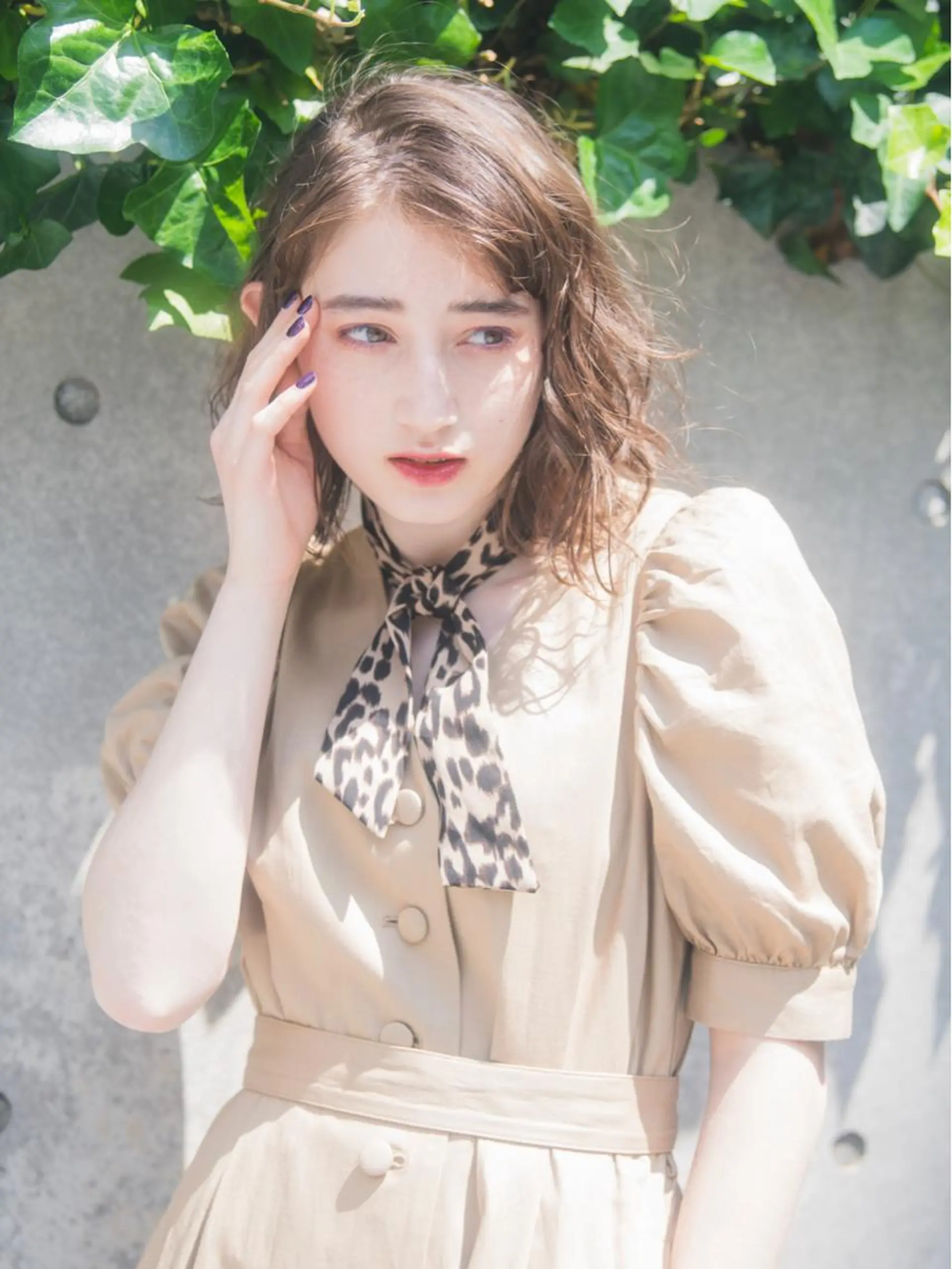 ミディアム カット ヘアカラー トリートメント 似合わせ×髪質改善| 矢島沙織のヘアスタイル