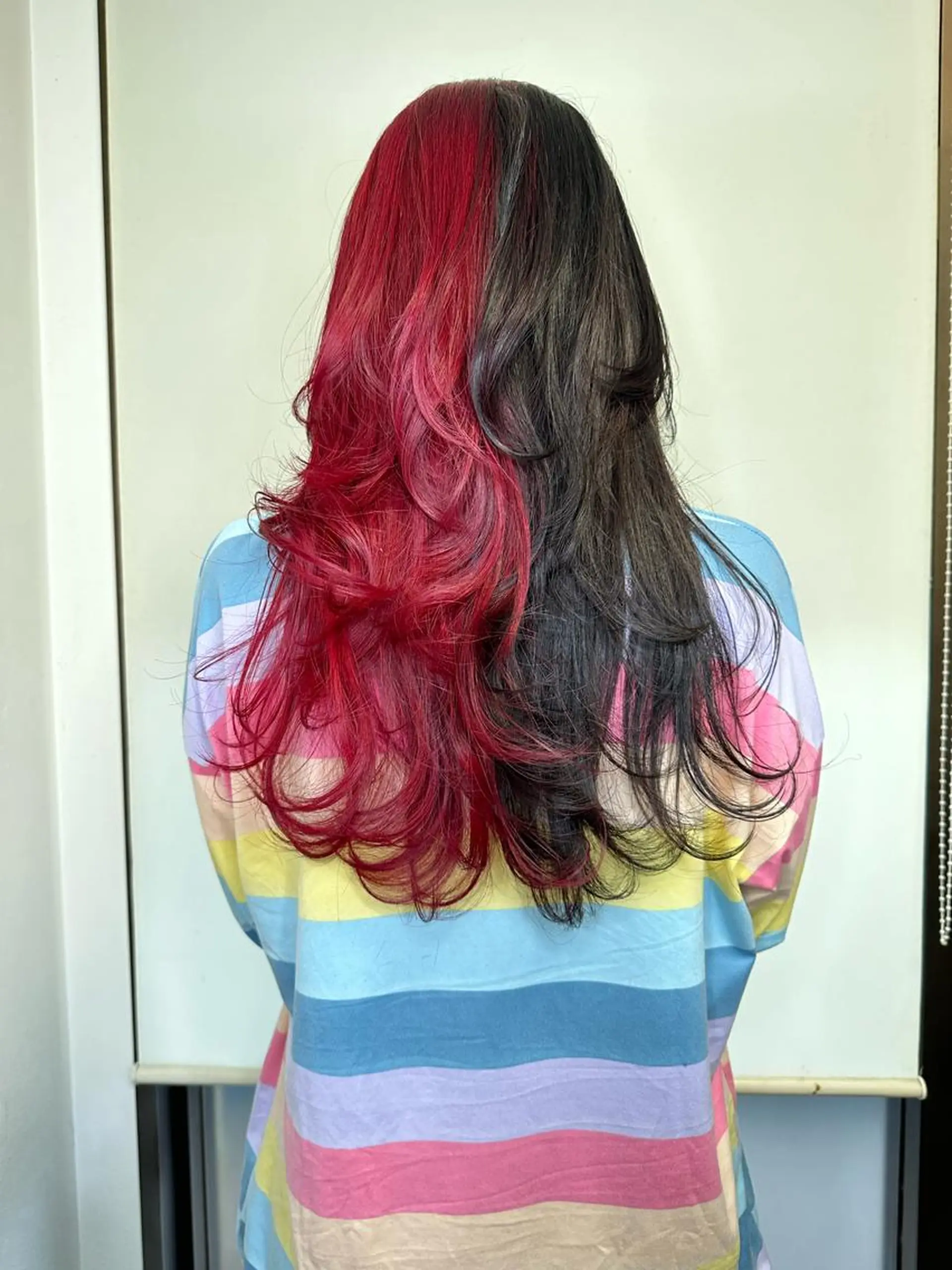 ロング カラー カット ヘアカラー トリートメント peg.hair所属・ブリーチカラー🫧 森　凪沙のヘアスタイル