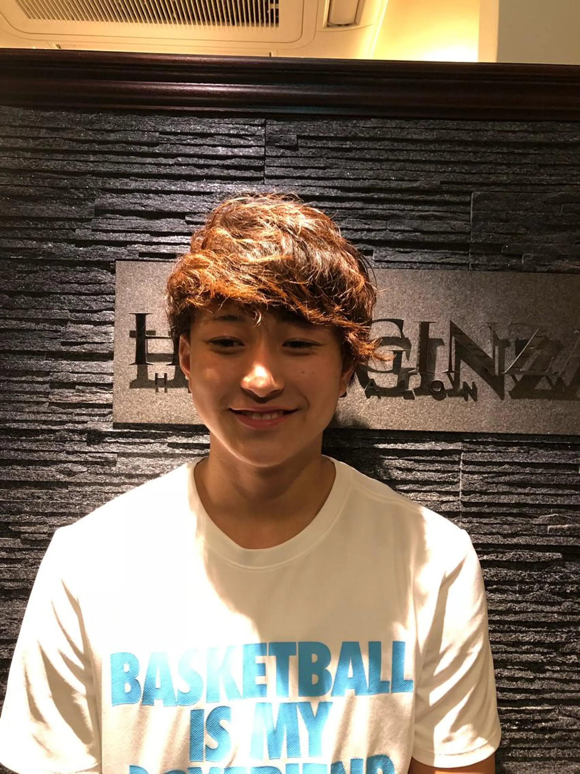 セミロング パーマ メンズ メンズパーマ セミロングパーマ ✨メンズカット 無料‼️✨土尾快斗のヘアスタイル