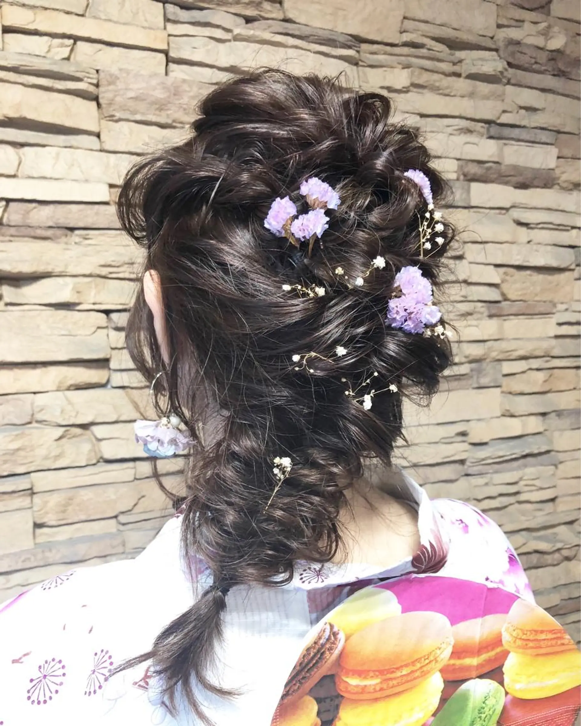 ロング カラー パーマ ヘアアレンジ メンズ キッズ ネイル マツエク・マツパ 【サンバイエム】 公式のエステ・リラクイメージ