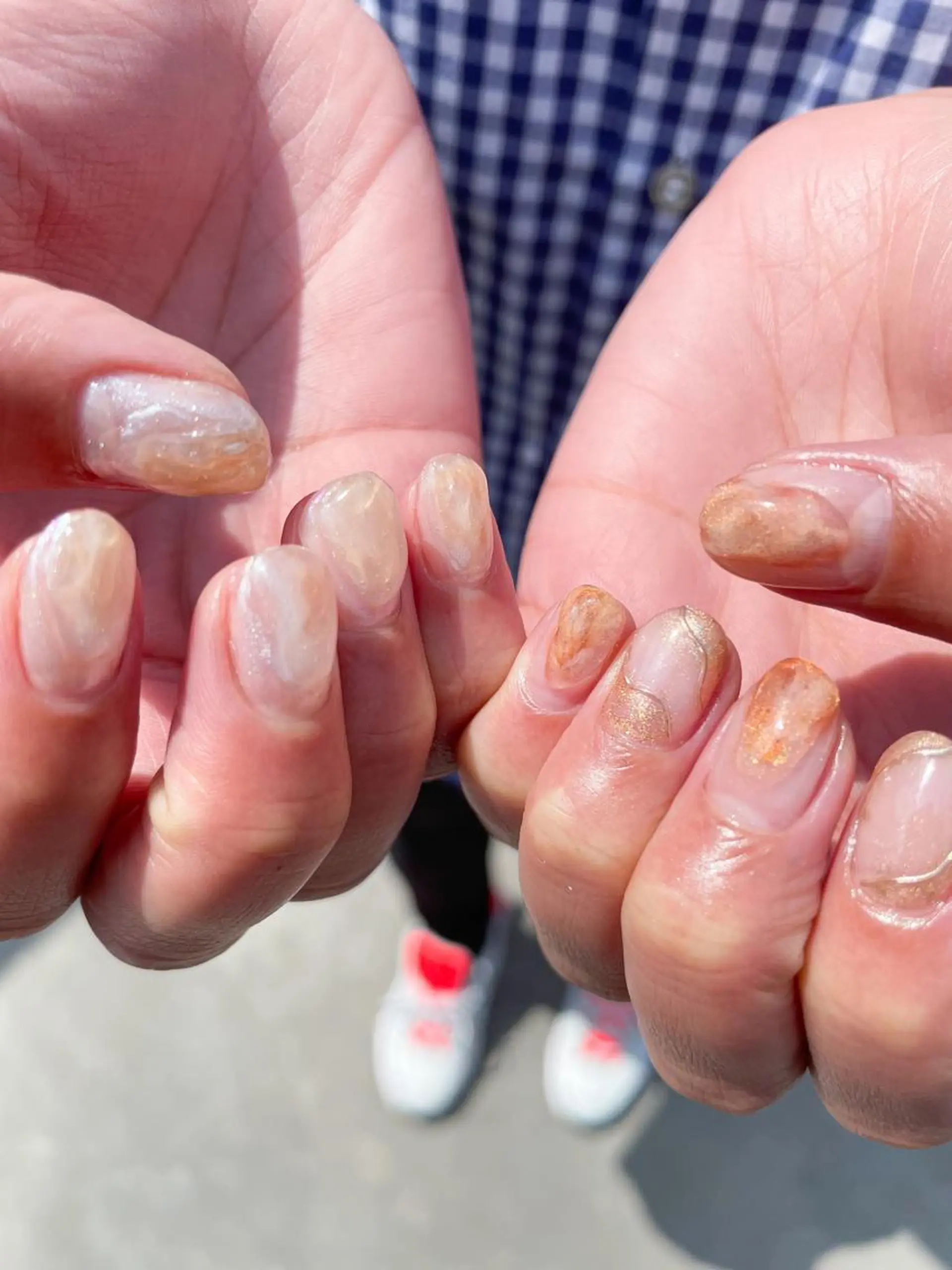 ネイル ニュアンスネイル atelier elsol.のネイルデザイン