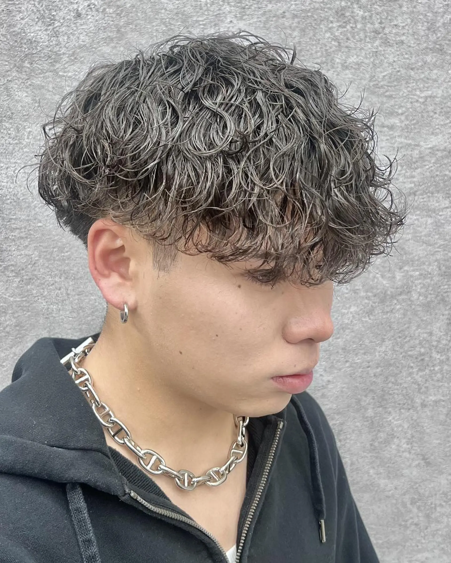 パーマ メンズ GLOP HOMME 店長　アオトのヘアスタイル