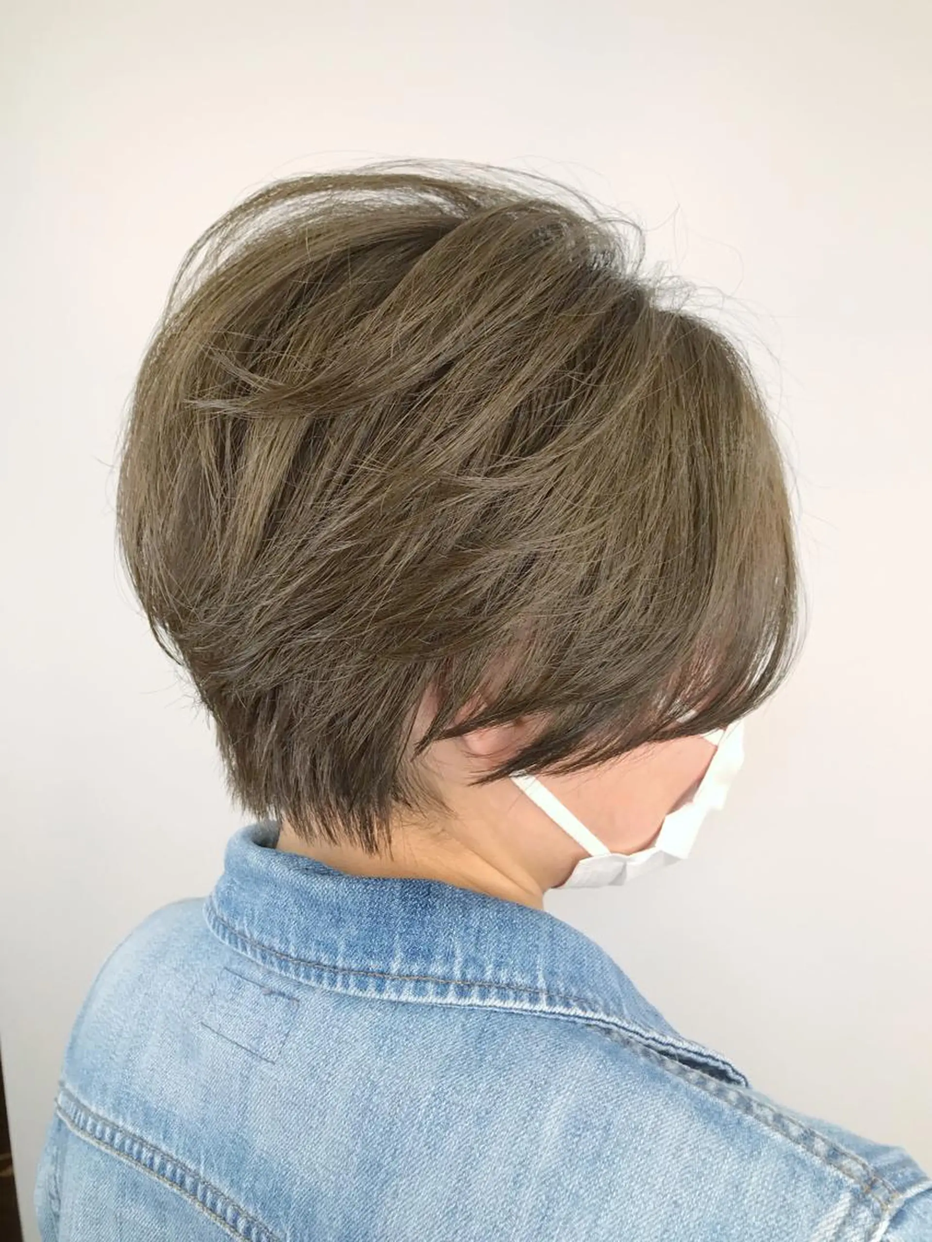 ショート カラー インナーカラー/ ストレート/奥野洸也のヘアスタイル