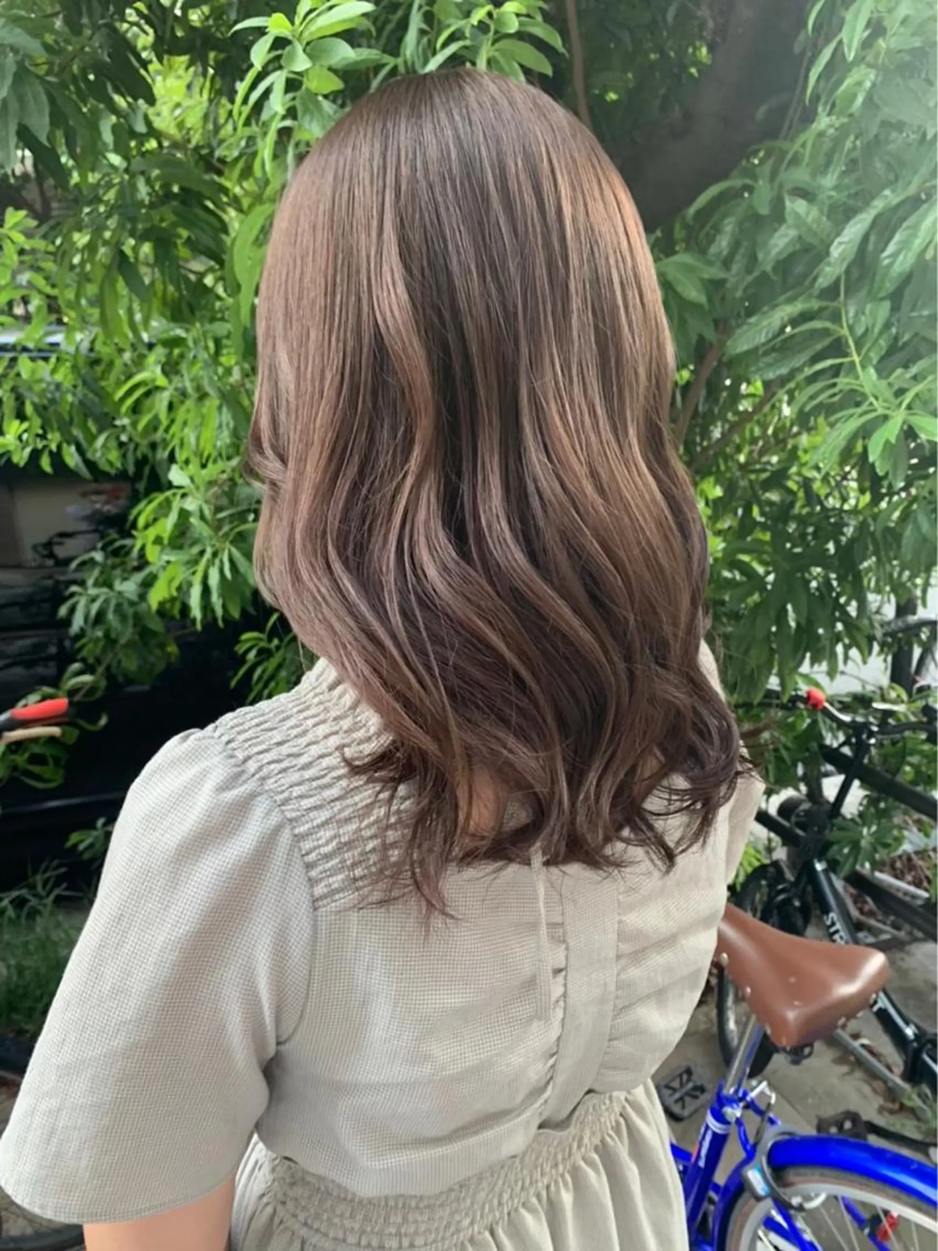 セミロング 亀川蓮 Agu hairのヘアスタイル