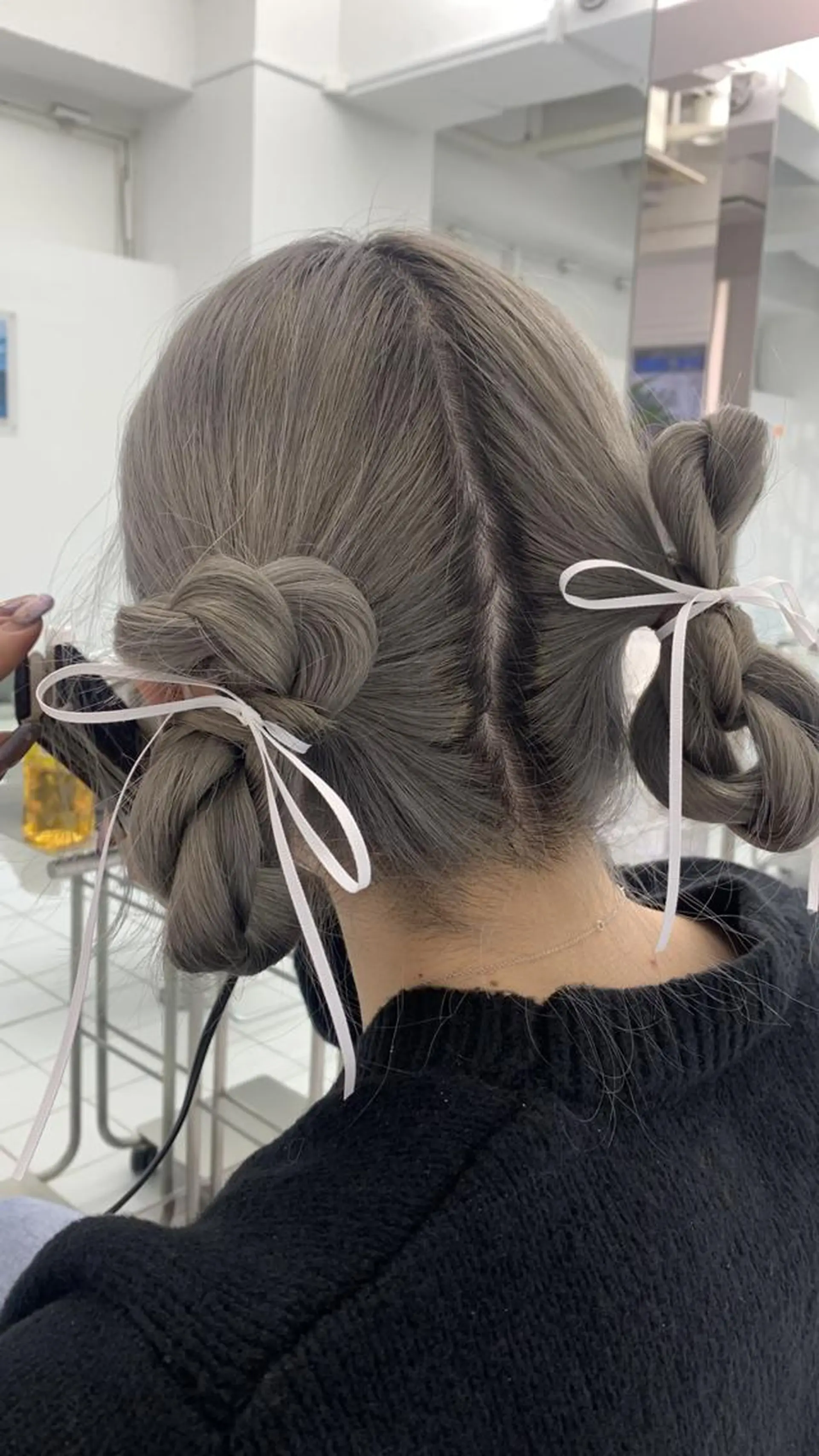 ヘアアレンジ ヘアセット ❄️透明感カラー❄️ メンズ✂️TOWAのヘアスタイル