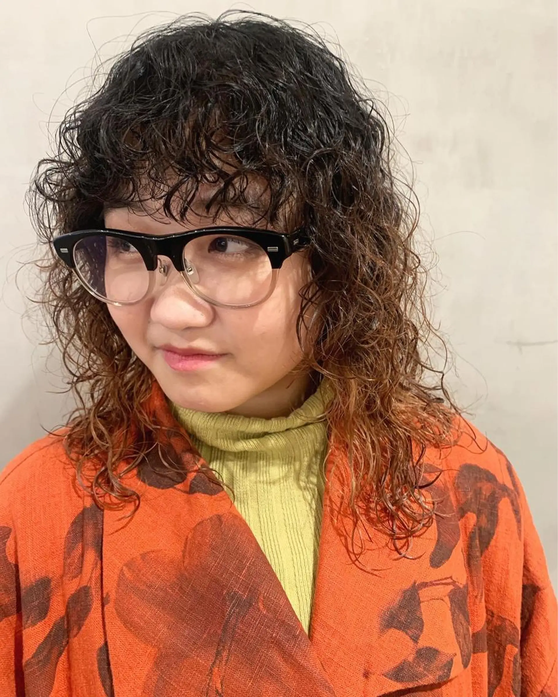 セミロング パーマ カット パーマ トリートメント 優作 〜圧倒的信頼〜のヘアスタイル