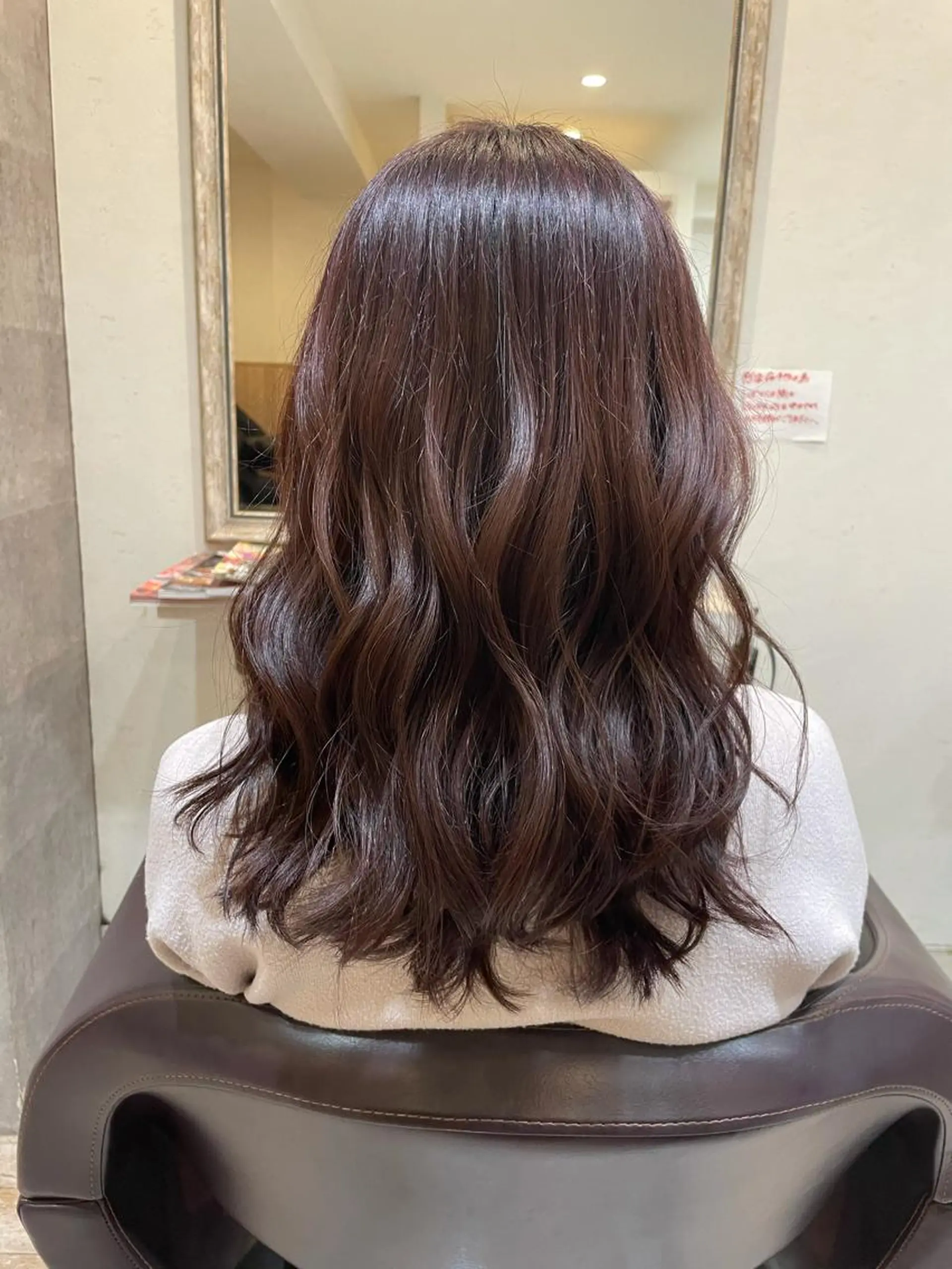 ロング カラー 小顔/似合わせカット 杉山莉菜のヘアスタイル