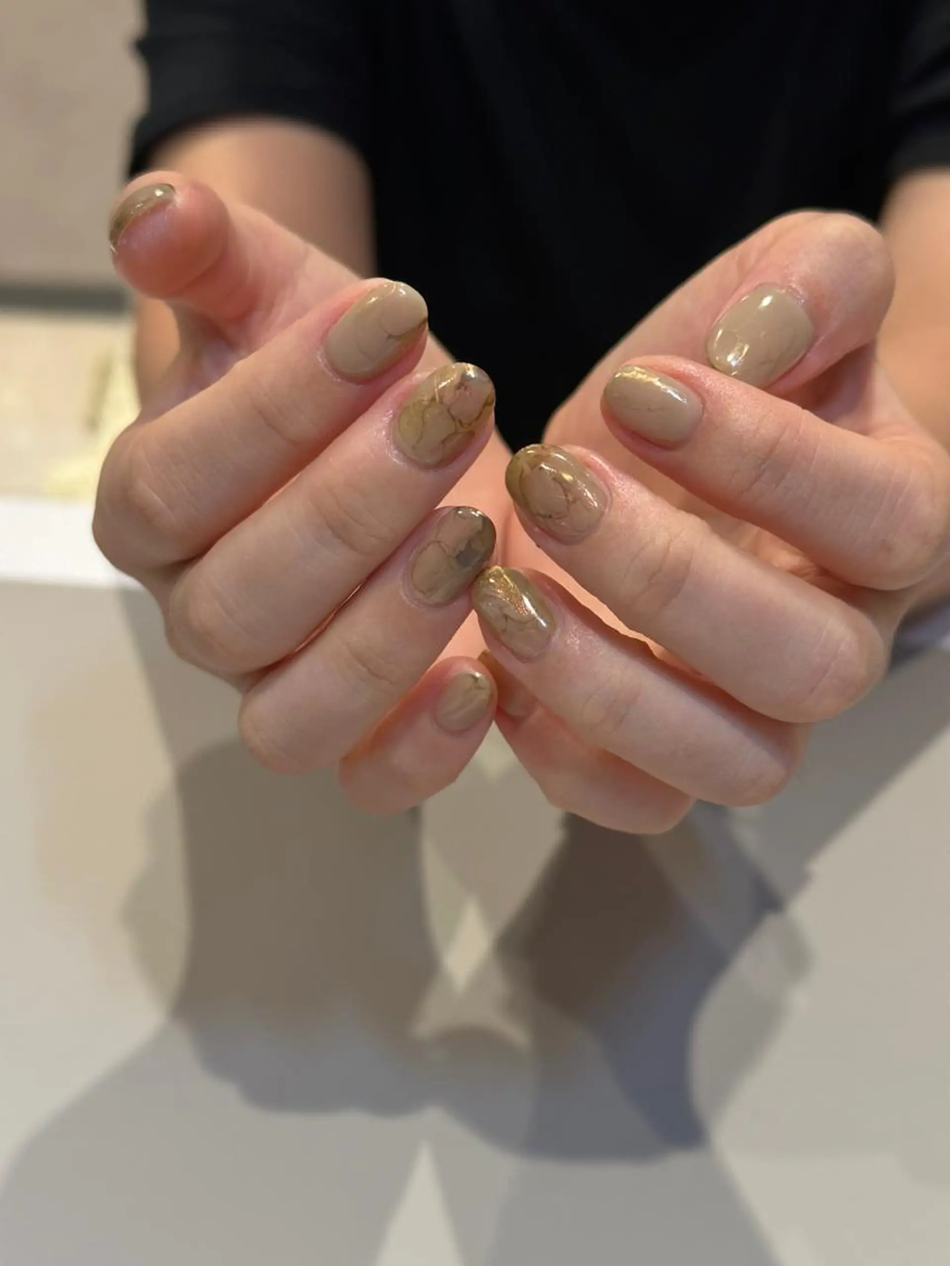 ショート カラー パーマ ヘアアレンジ メンズ キッズ ネイル マツエク・マツパ アイブロウ ハンドネイル ar. harajukuのネイルデザイン