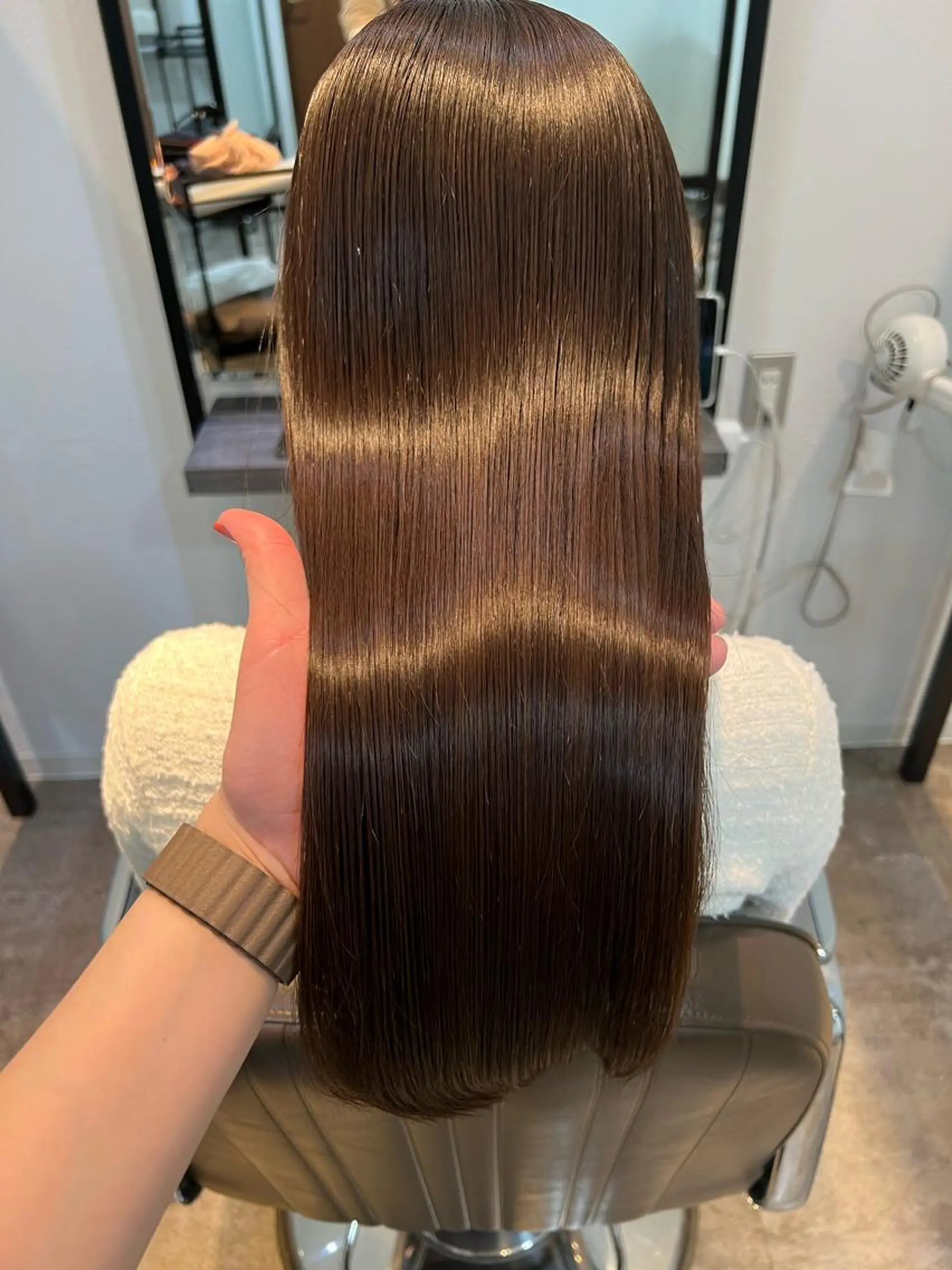 ロング トリートメント 似合わせヘア🫶🏻 つきいてるみのヘアスタイル