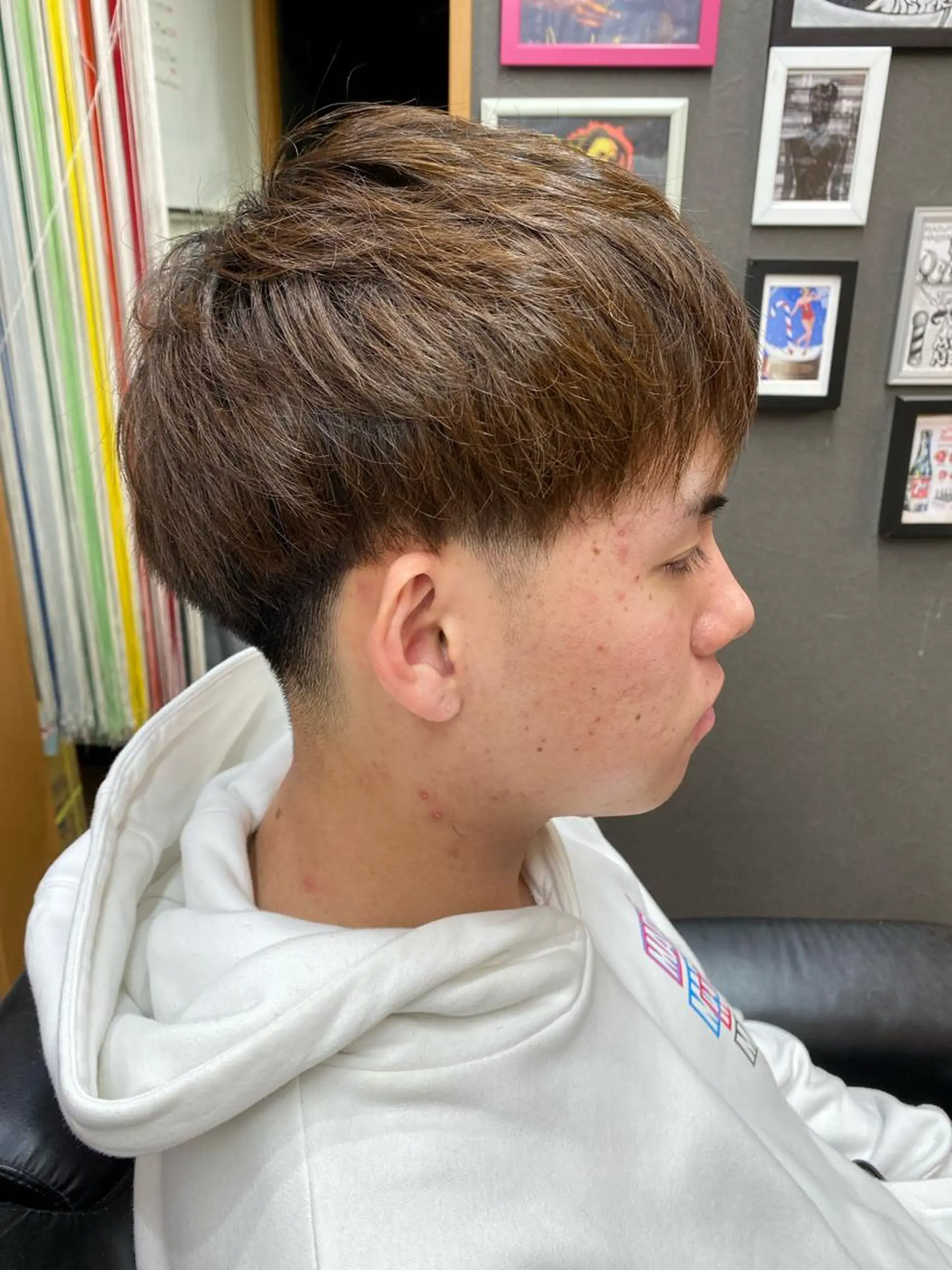 ショート メンズ マッシュ ツーブロック カット メンズカット 川㟢弘貴のヘアスタイル