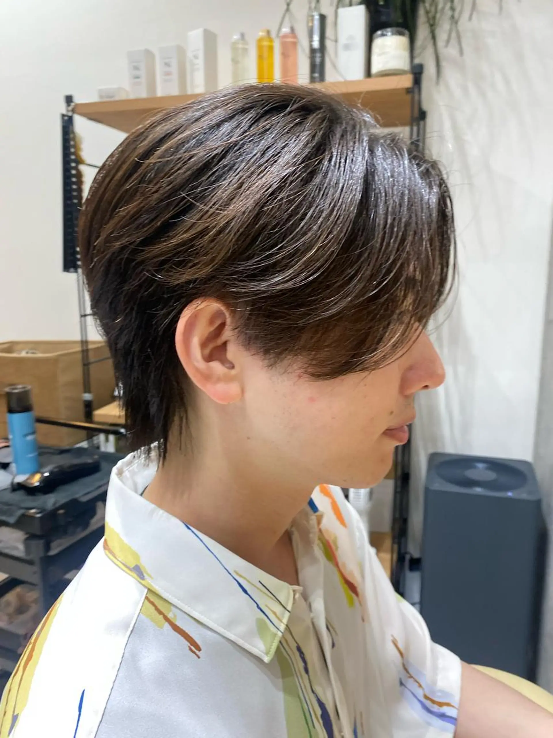 ミディアム パーマ メンズ カット パーマ トリートメント 似合う髪型が 分からない方へのヘアスタイル