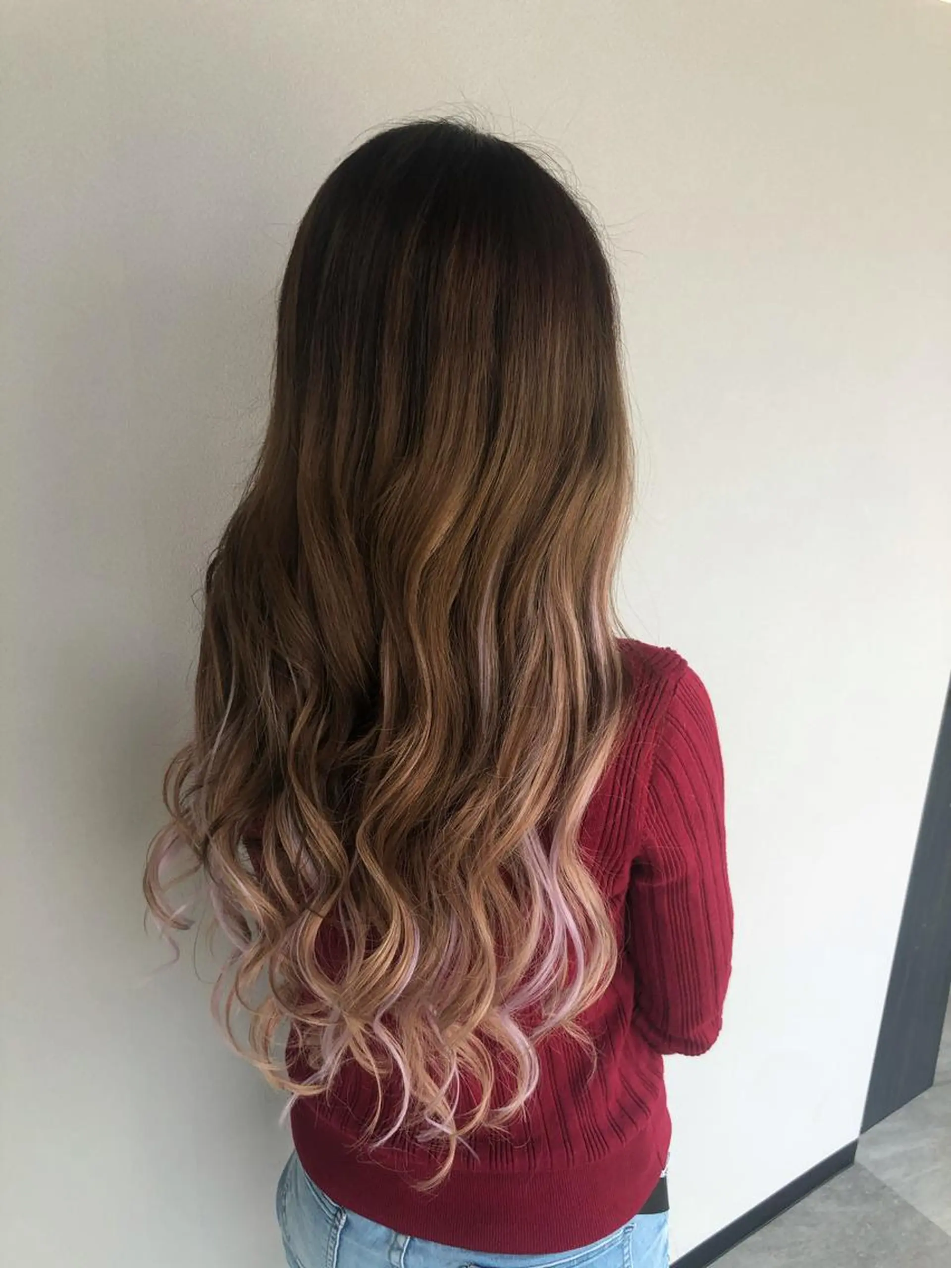 ヘアアレンジ エクステ ルミナホワイト 店長 もえかのヘアスタイル