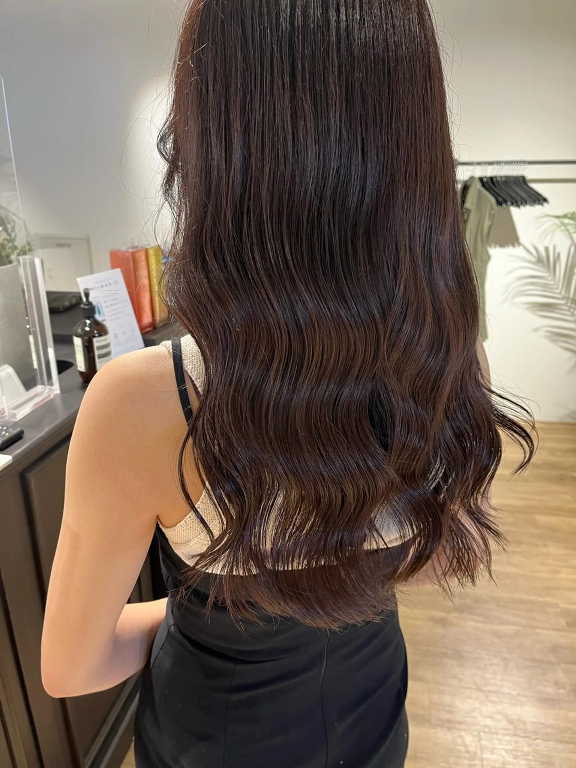 ロング カラー ✨艶髪✨ 奈須晴香のヘアスタイル