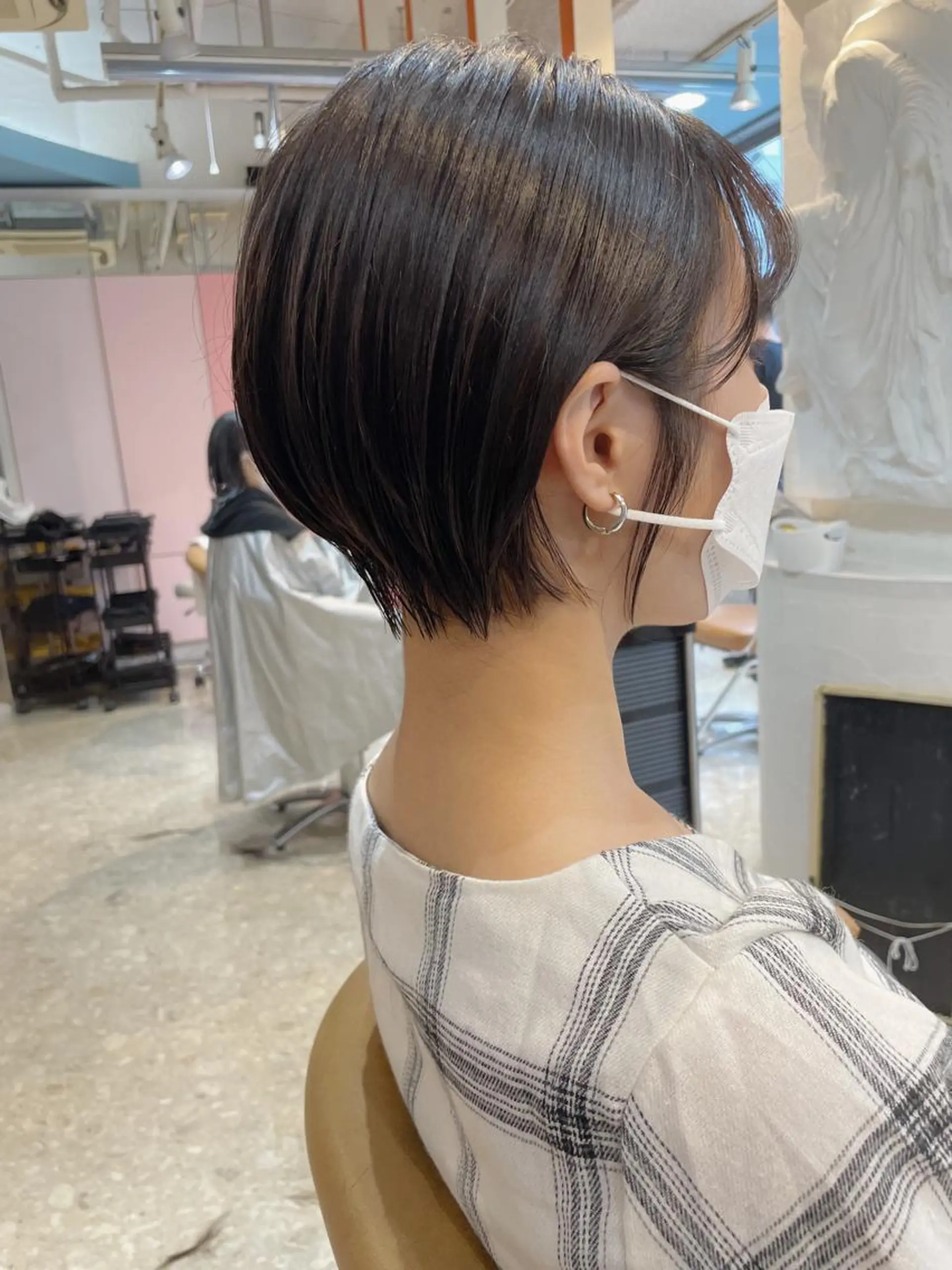 ショート ショートボブ ボブ ショートヘア 瀬川 雄太のヘアスタイル