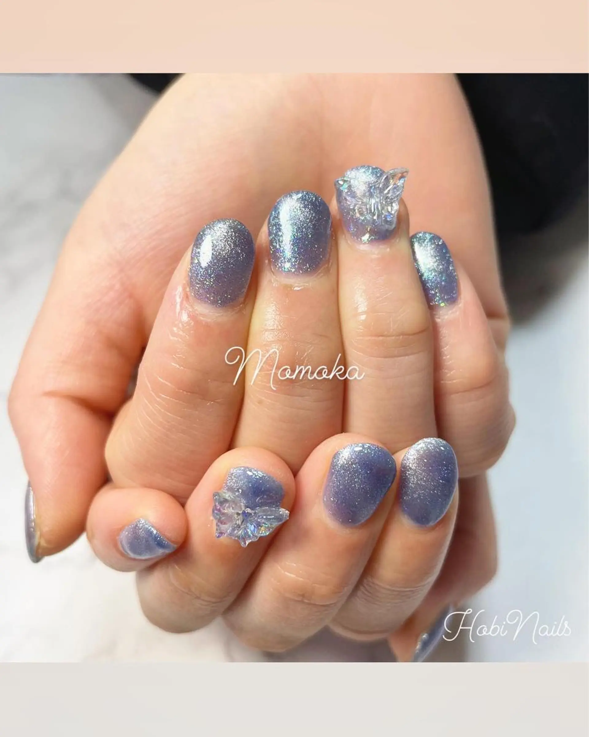 ネイル マグネットネイル Momo nailsalonのネイルデザイン