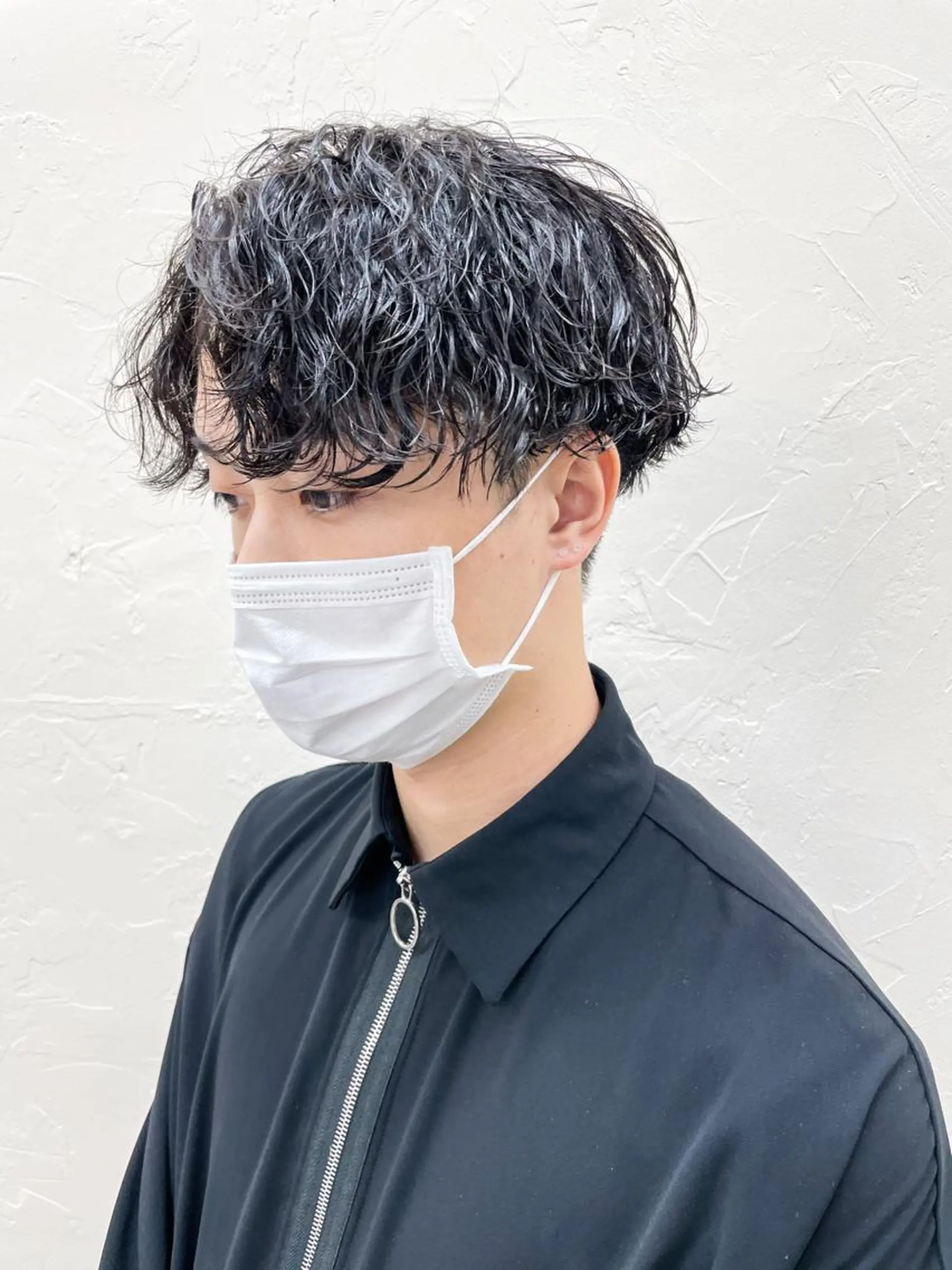 ショート パーマ メンズ カット パーマ メンズパーマ メンズ特化ryoのヘアスタイル