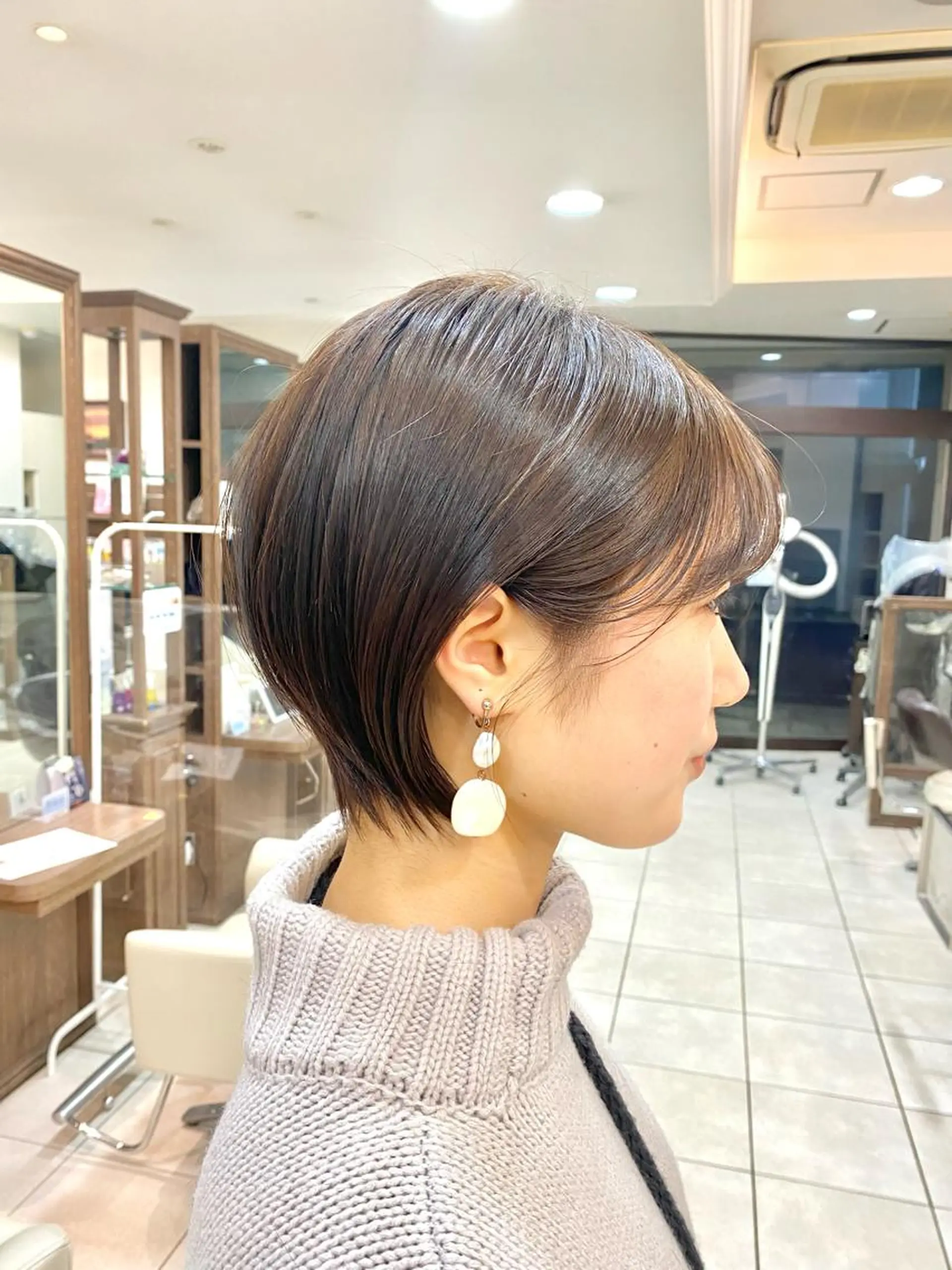 ショート ショートボブ ハンサムショート ボブ ショートヘア ウルフカット カット トリートメント 《大人気髪質改善》 プログレス国分寺店のヘアスタイル