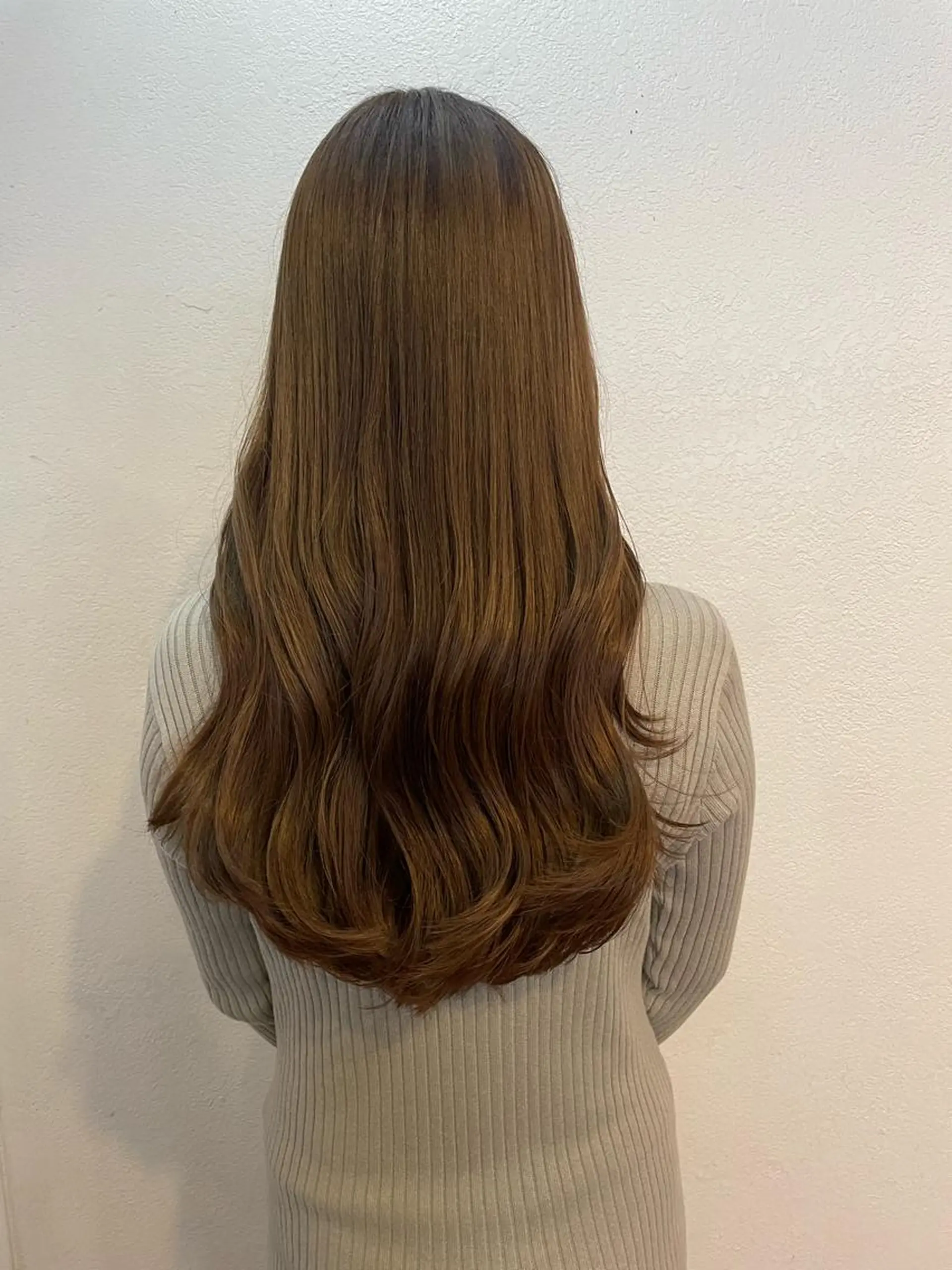 ロング カラー カット ヘアカラー トリートメント 英語ok sohee ソヒ 305号室のヘアスタイル