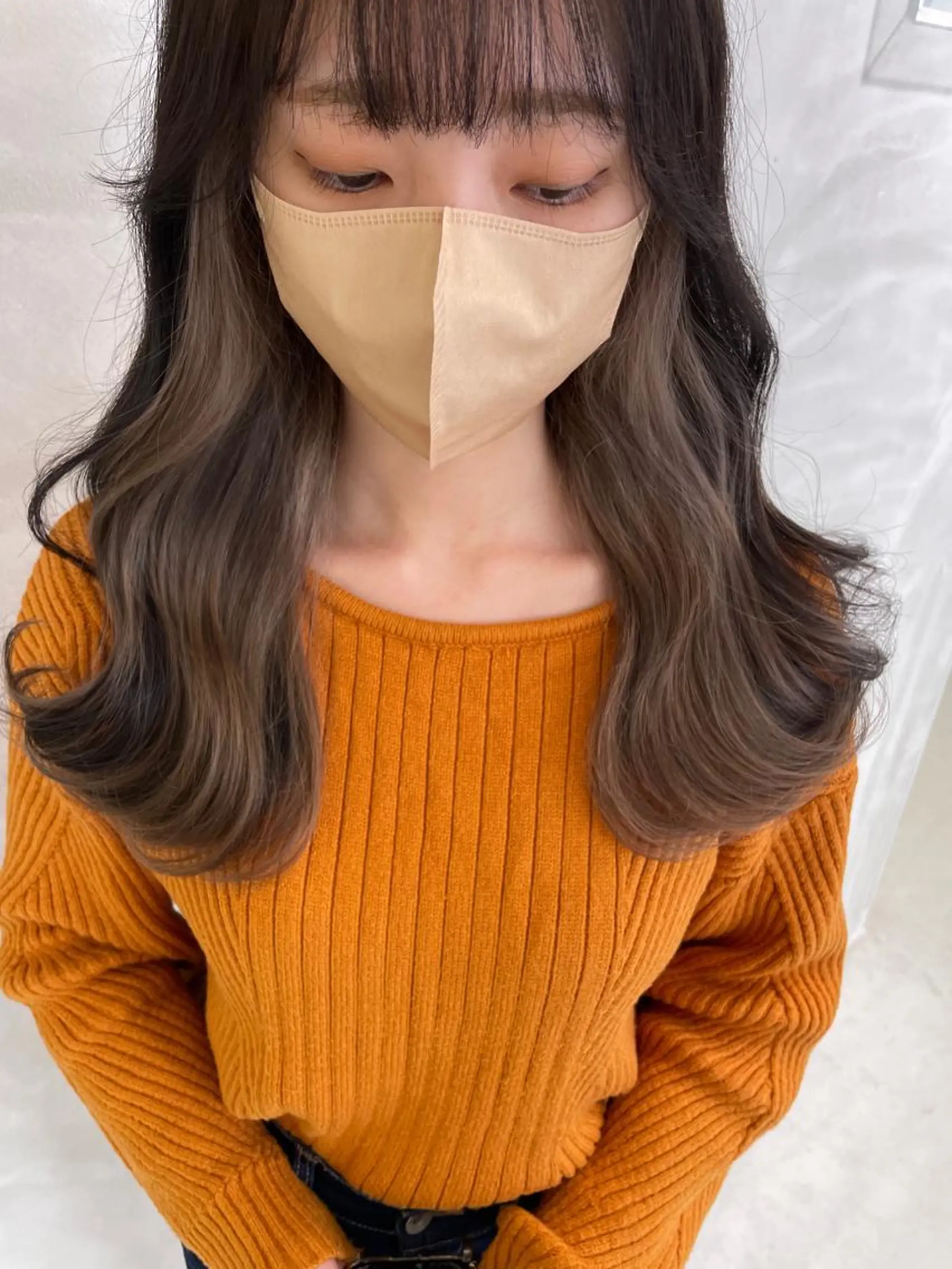 ロング カラー ヘアカラー トリートメント 半個室女性salon 🩰Natsumiのヘアスタイル