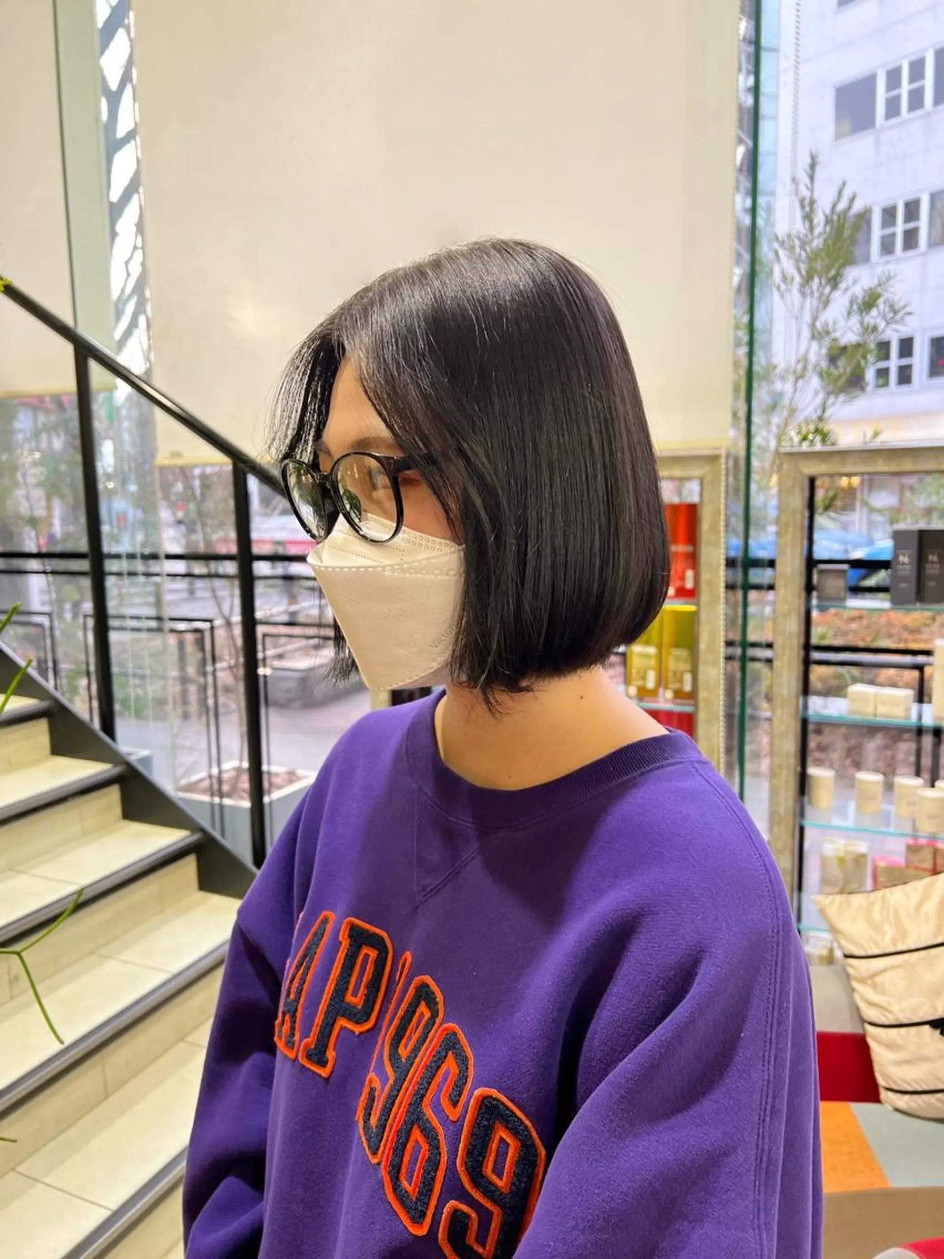 ミディアム 韓国🩶Y2Kネイル 💫くれはのネイルデザイン