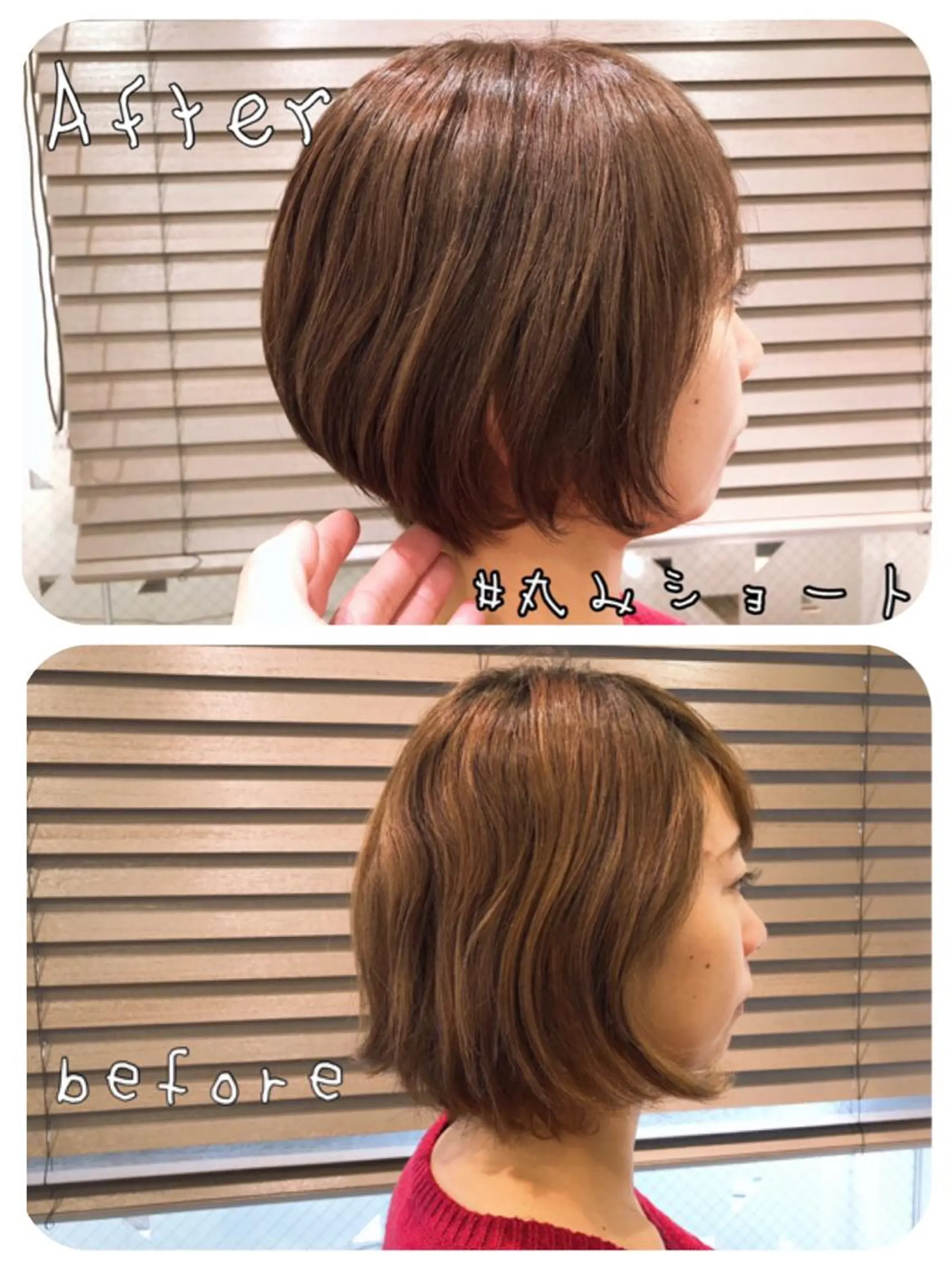 ショート ボブ レイヤーカット ショートヘア ✂ショート・ボブ専門 顔型診断✂奥田裕仁のヘアスタイル