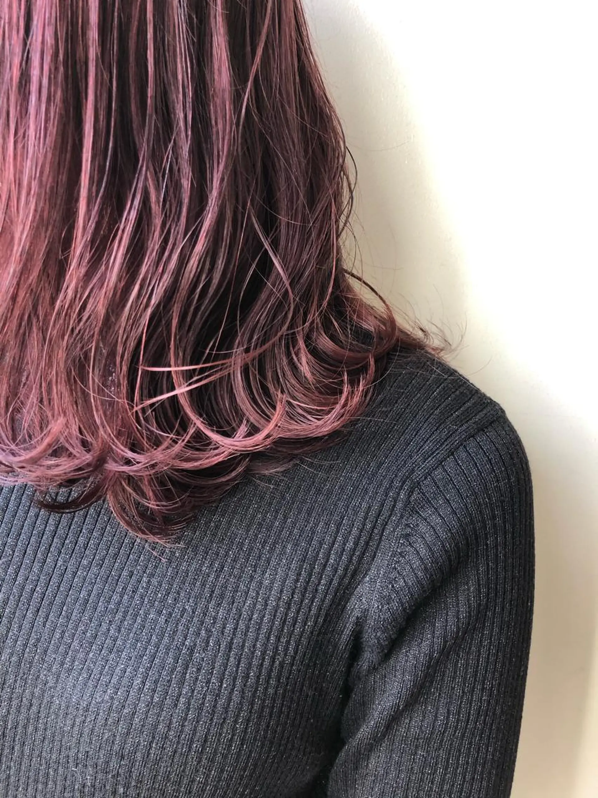 セミロング カット ヘアカラー トリートメント 🌻韓国風ヘア🌻 ✨🌷ナナコ🌷のヘアスタイル