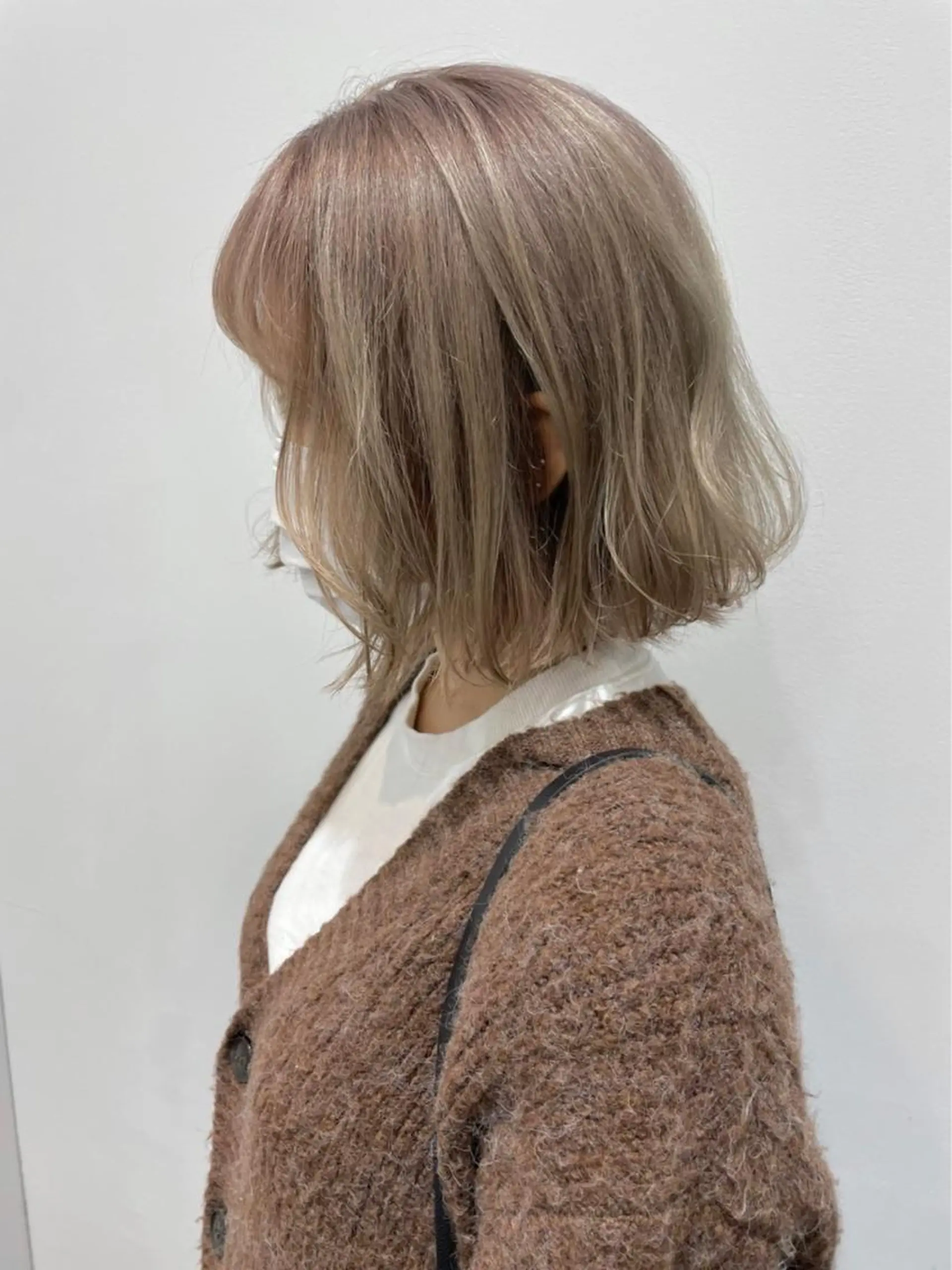 ショート カラー ヘアアレンジ 小倉 愛里のヘアスタイル