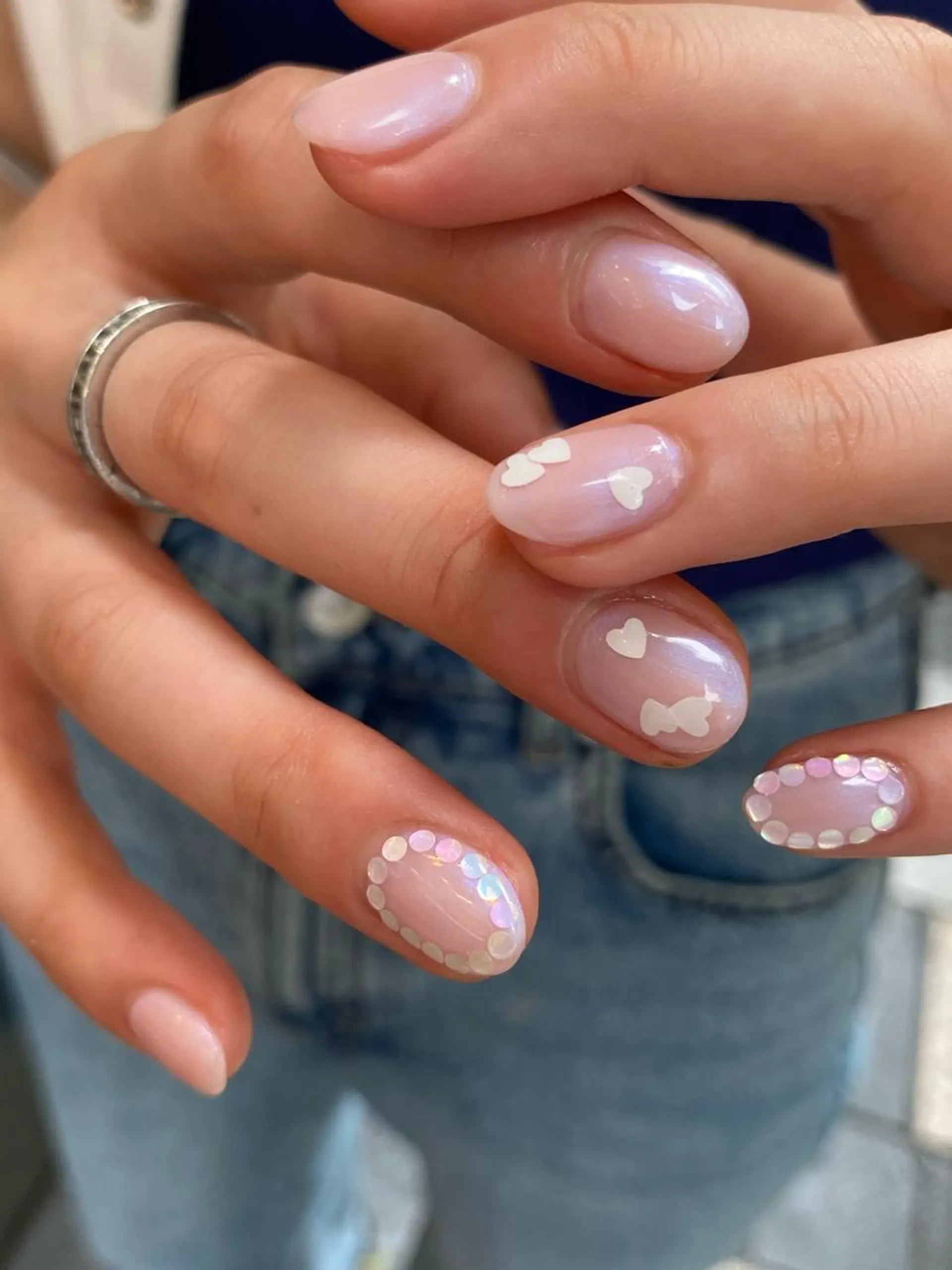 ネイル オーロラネイル Ann nailのネイルデザイン