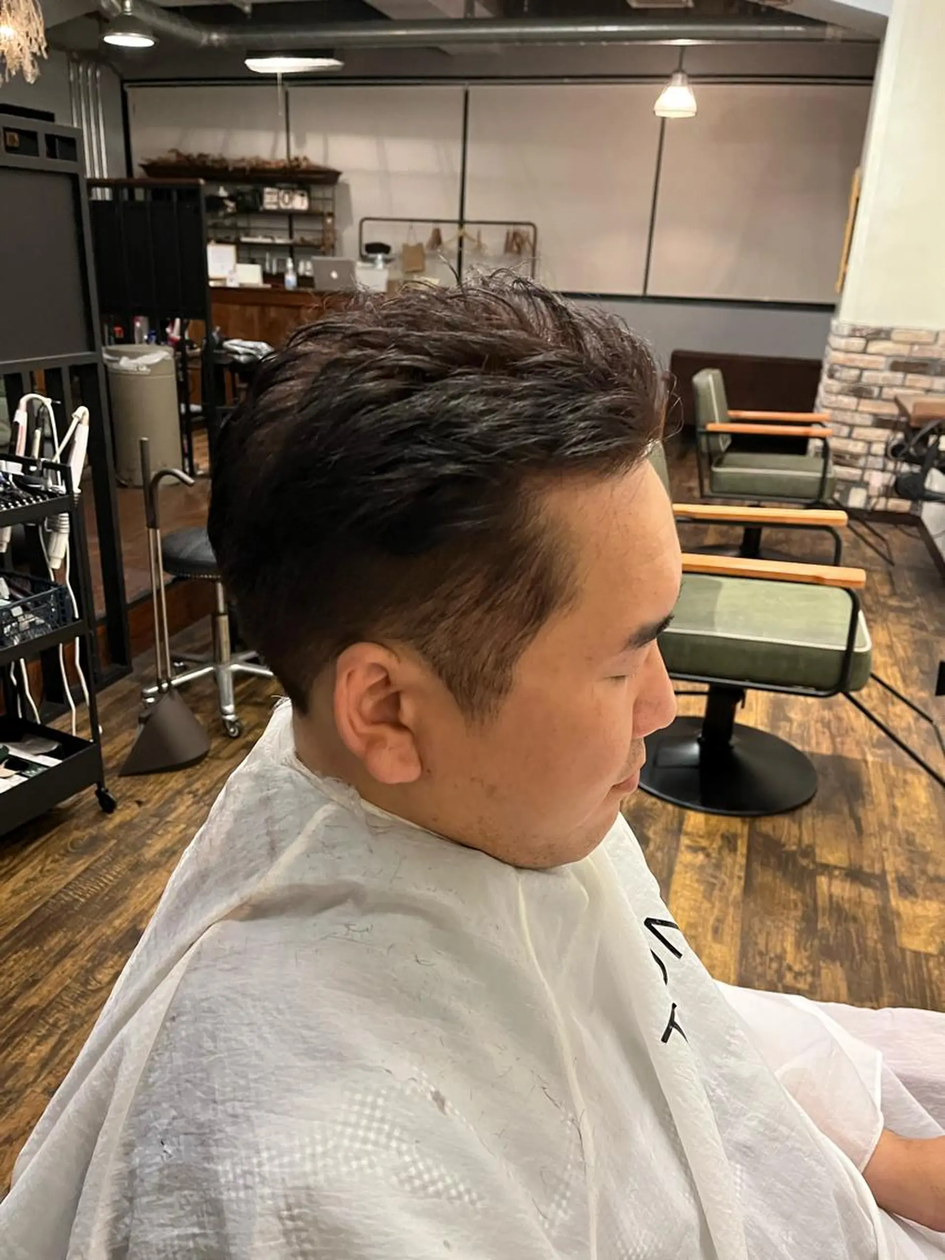 ショート メンズ 古川 尚実のヘアスタイル