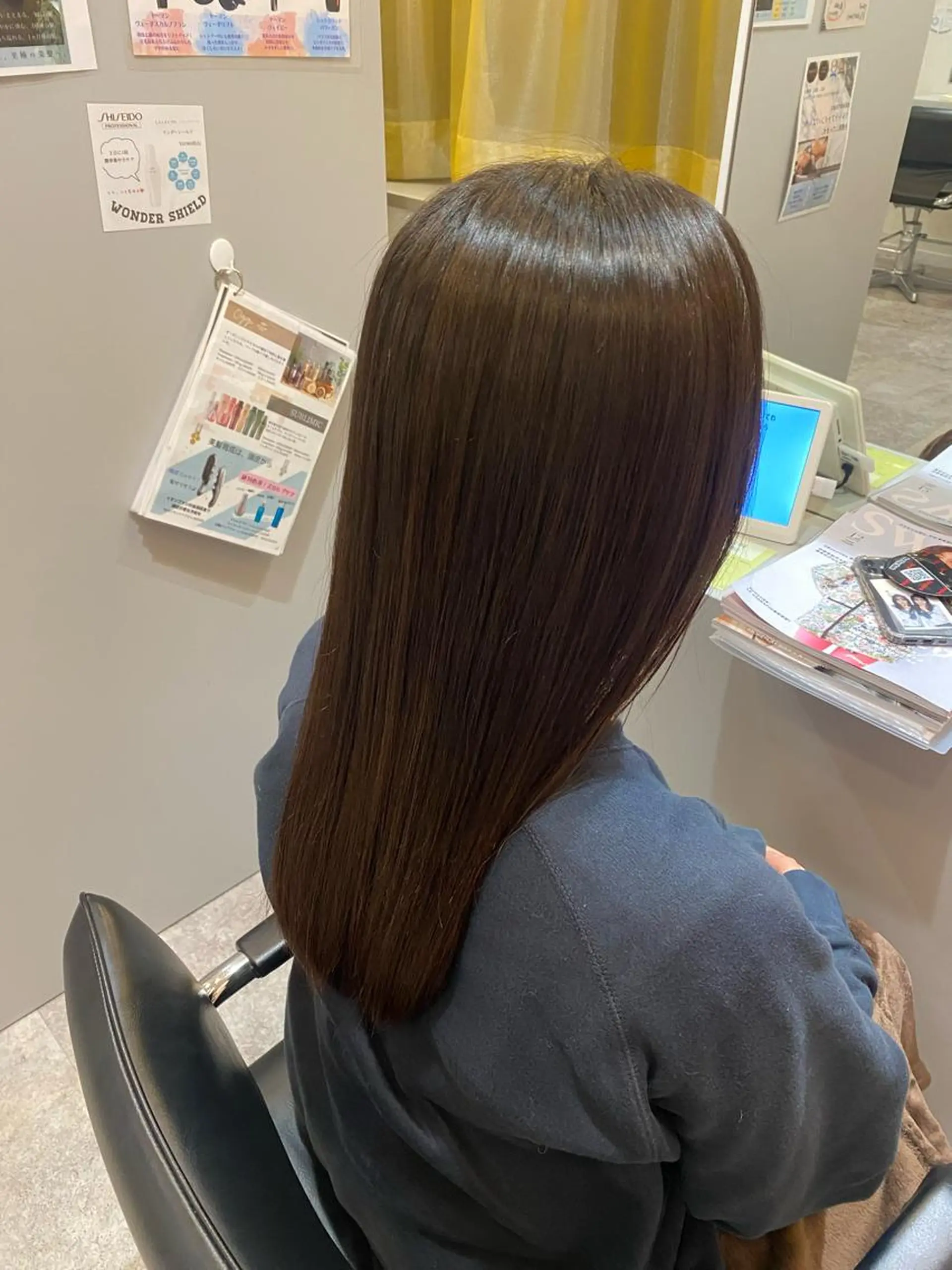 ロング 柔らかい縮毛矯正/ ボブ/北林のヘアスタイル