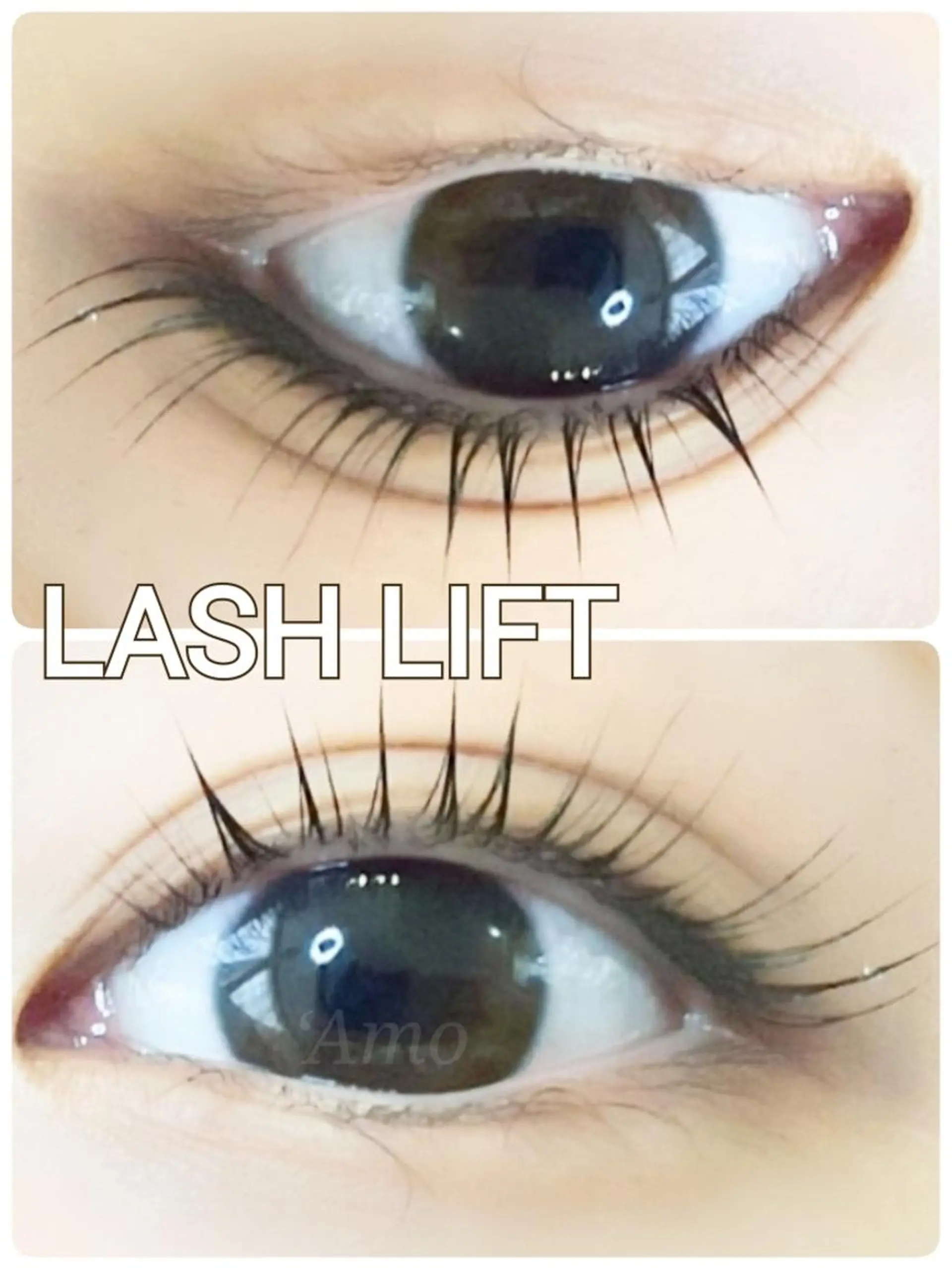 マツエク・マツパ パリジェンヌラッシュリフト ‘Amo アモのマツエク・マツパデザイン