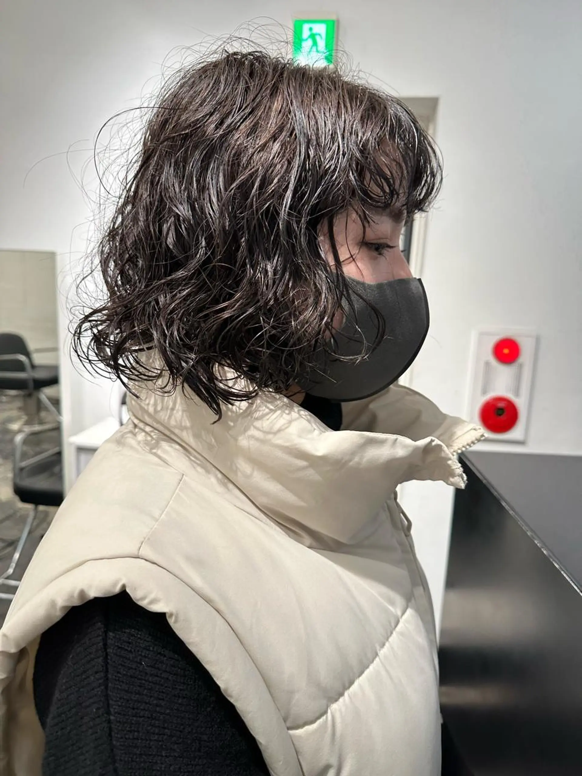 ショート パーマ カット ヘアカラー パーマ トリートメント レイヤーカット/艶髪 ✨💭KIRARIのヘアスタイル