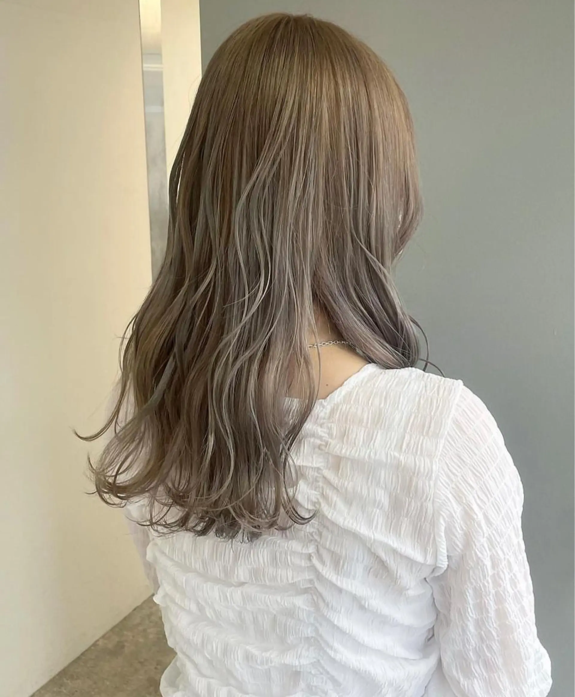 ロング ヘアカラー ♡透明感/艶カラー/ M a I ♡のヘアスタイル