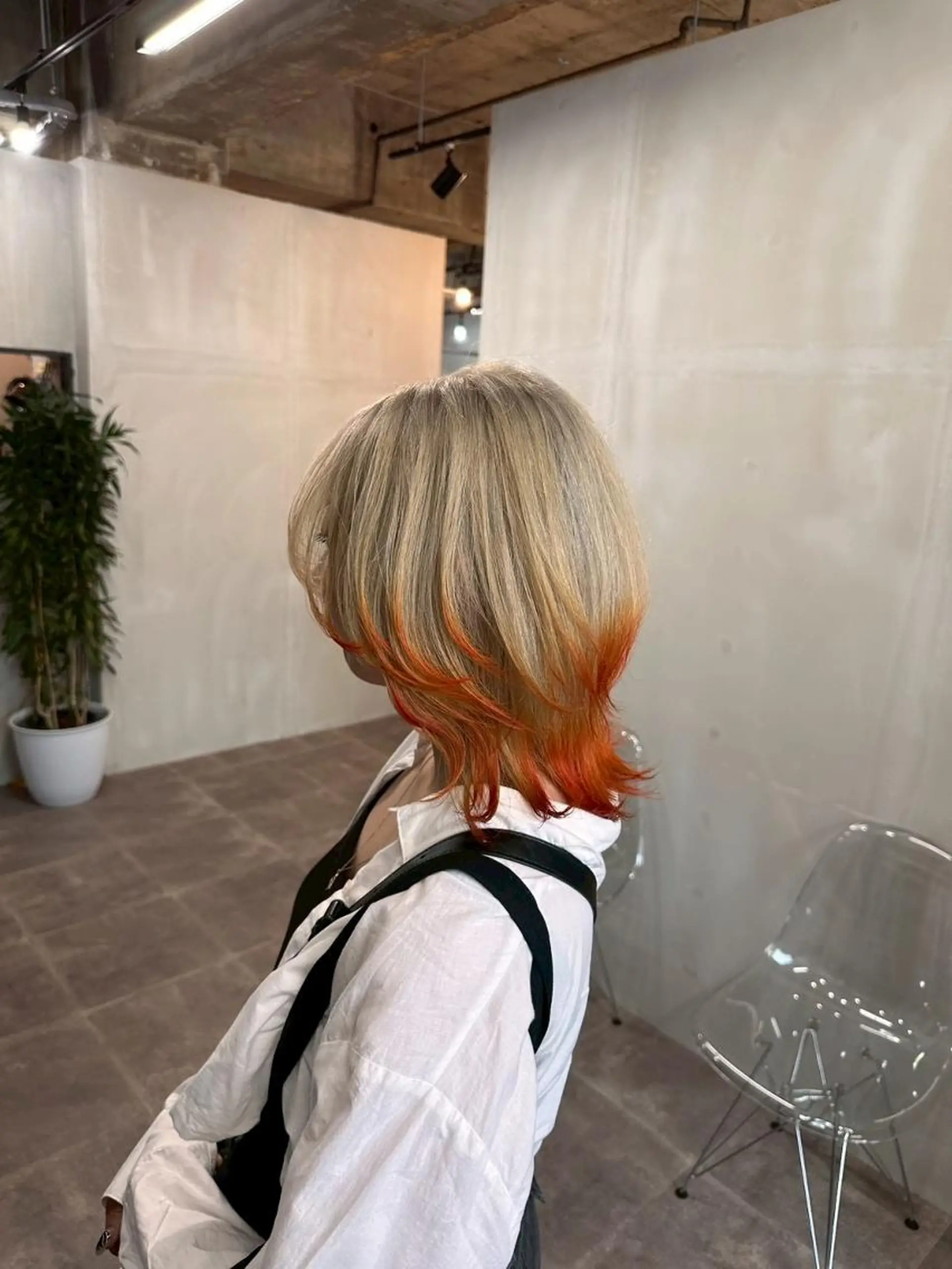 カラー Cecil hair なんば店のヘアスタイル