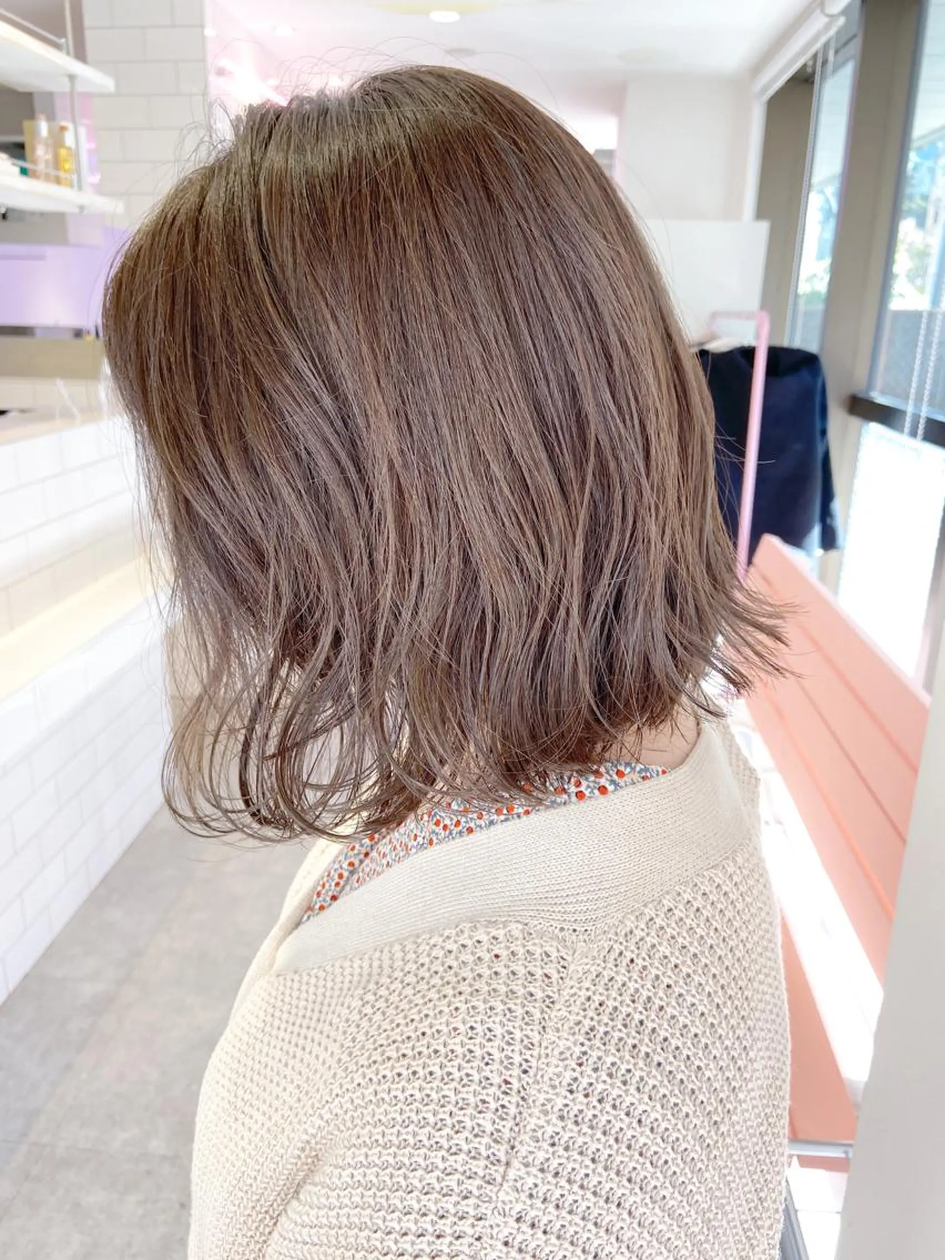 ショート カラー ヘアアレンジ 透明感カラー ハイライトカラー ハイライト 天神レイヤーカット No.1💖マユカのヘアスタイル