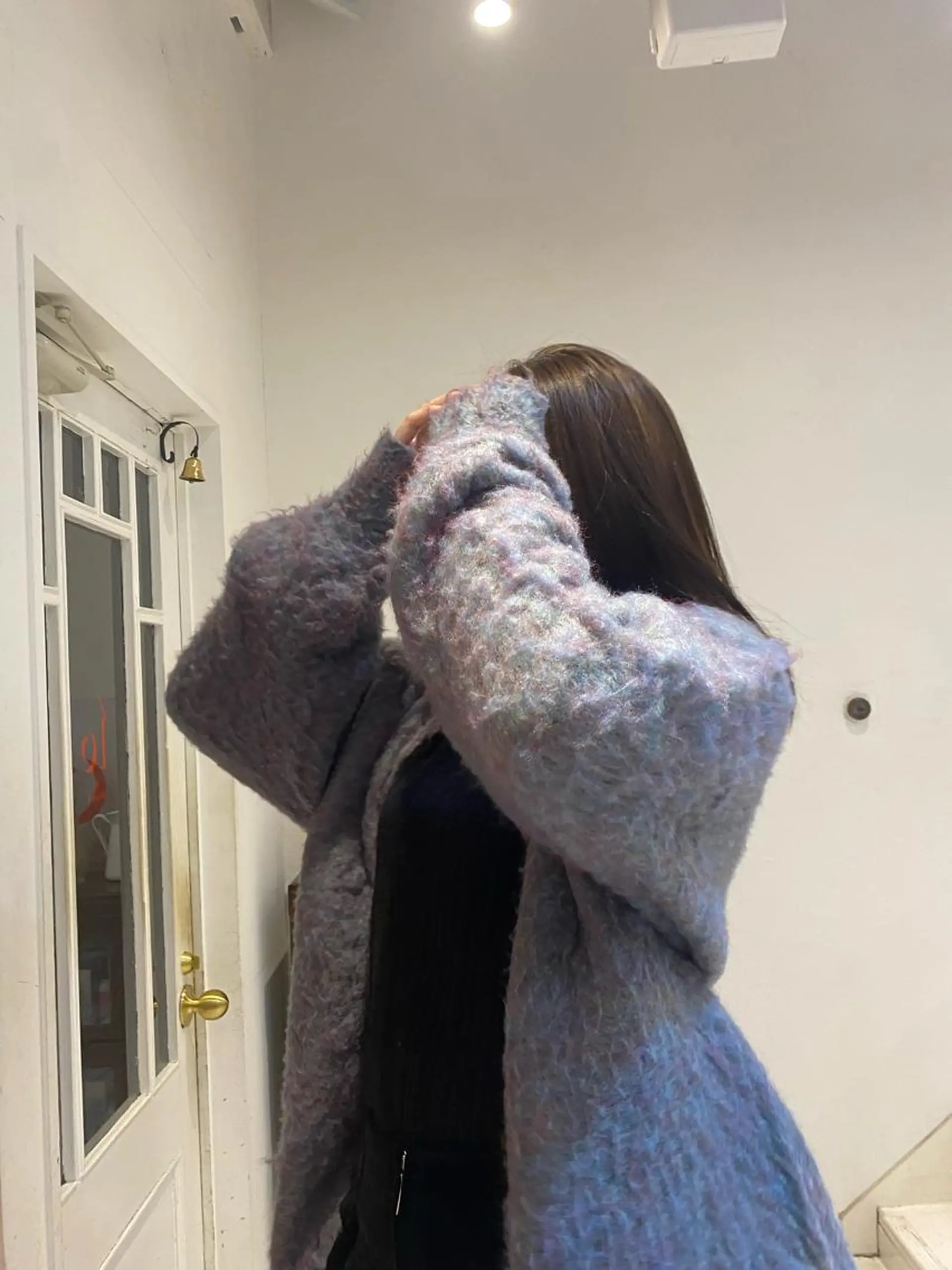 ミディアム 原田 梓未のヘアスタイル