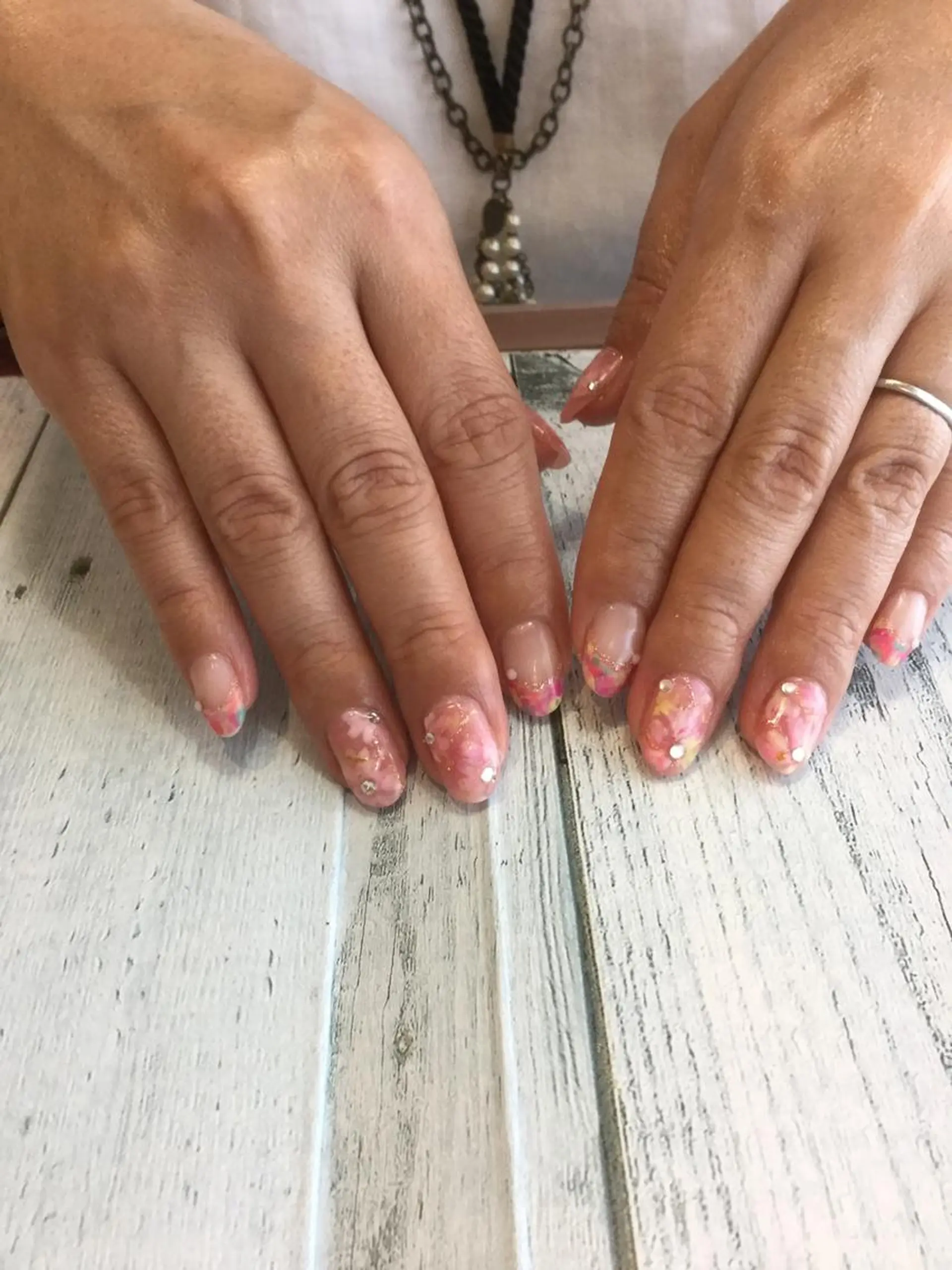 ネイル アートネイル ハンドネイル & nudge nail所属・&nudgenail 本多のネイルデザイン