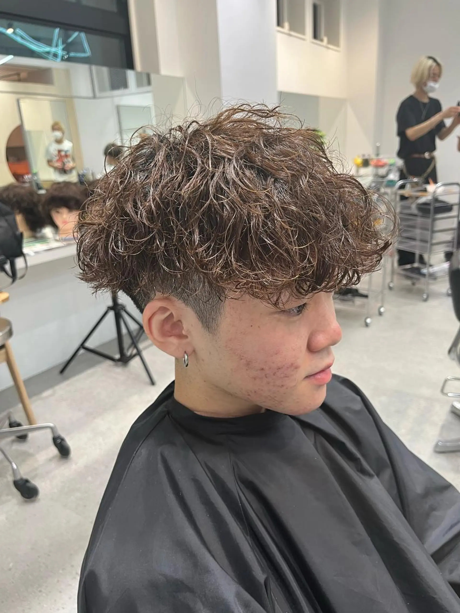 ショート パーマ メンズスタイル特化 /fifthりっくんのヘアスタイル