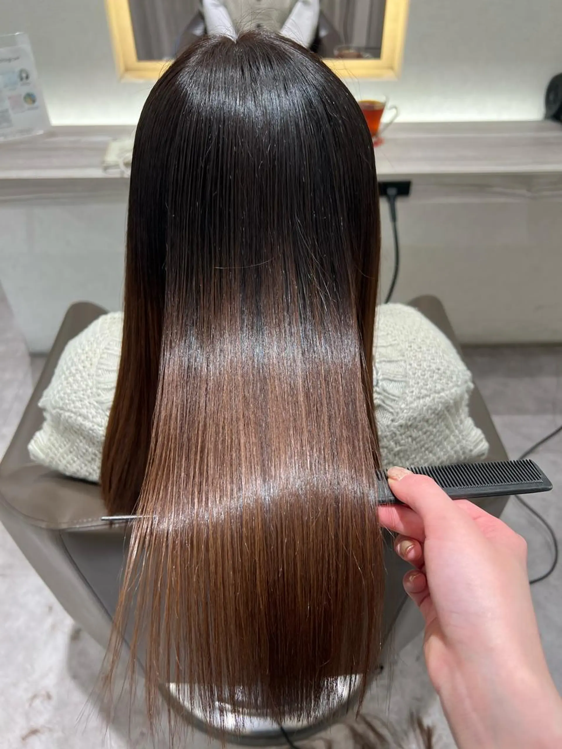 ロング 宮下 志織のヘアスタイル