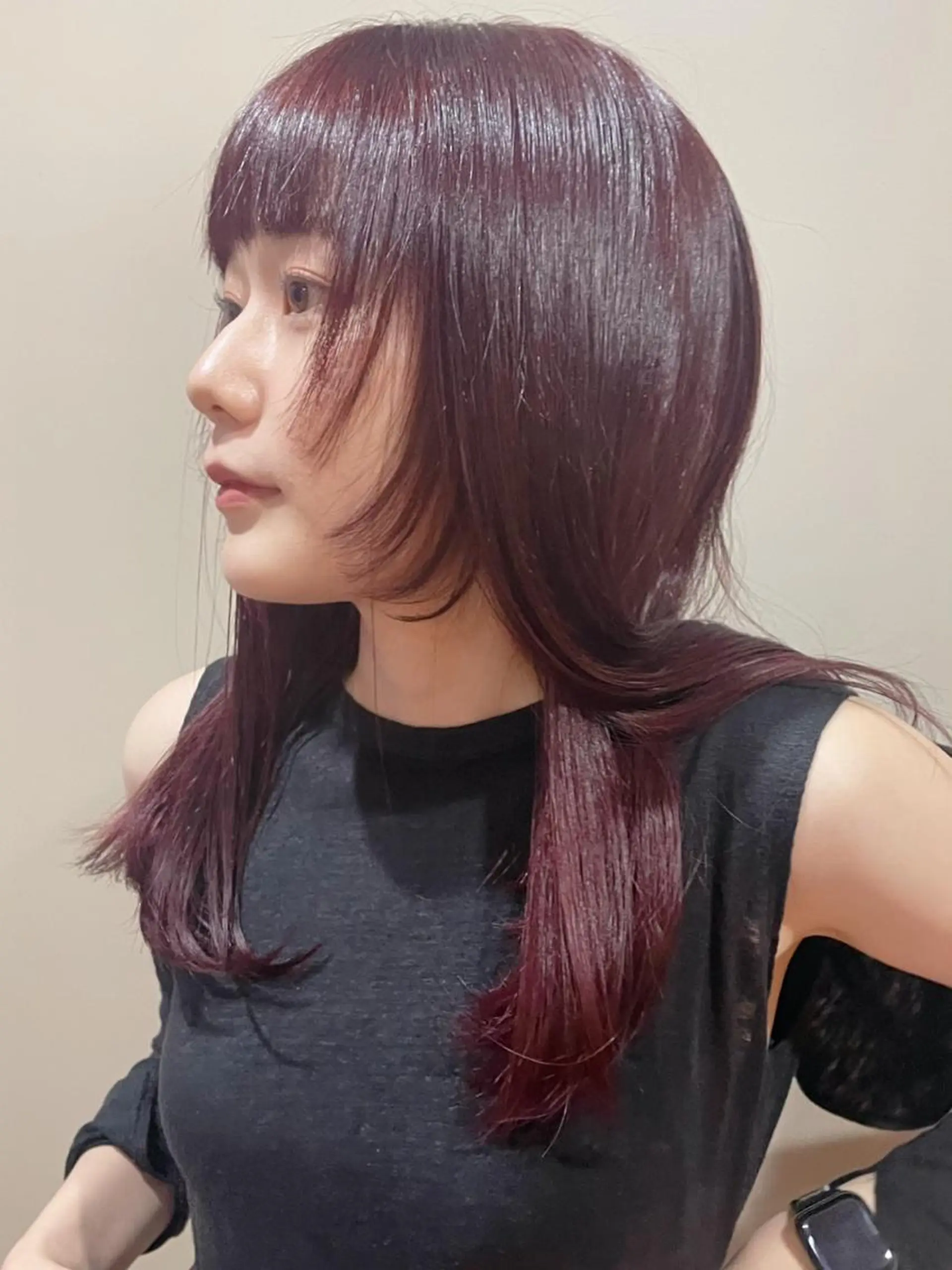 セミロング レイヤーカット 🎀  minori おたく美容師  🪽のヘアスタイル