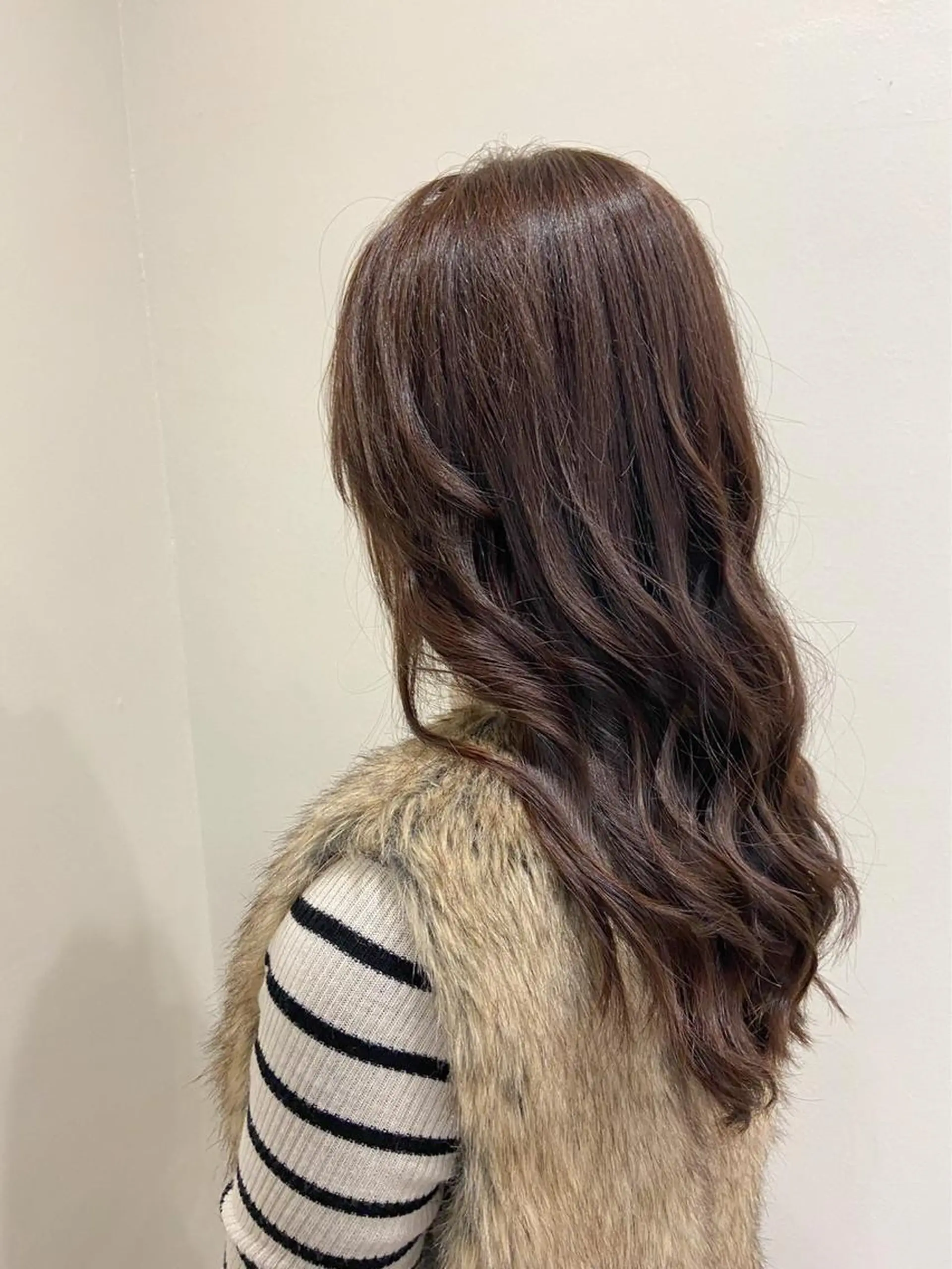セミロング ヘアアレンジ デート ヘアセット ワタナベ リリコのヘアスタイル