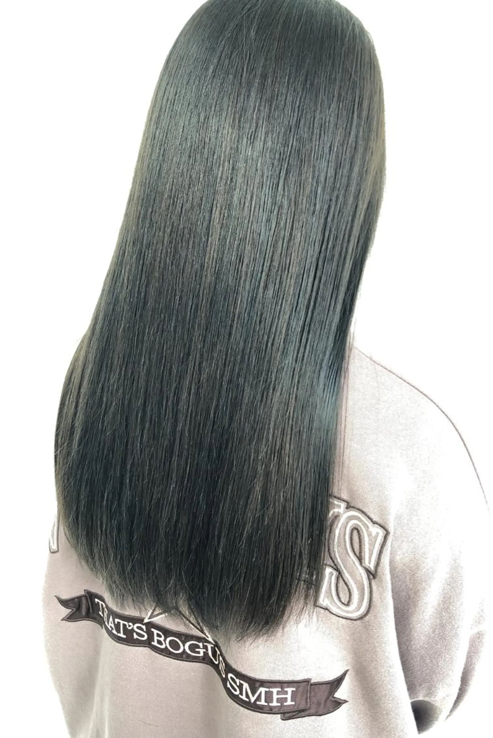 セミロング カラー ブリーチ 日高 香織のヘアスタイル