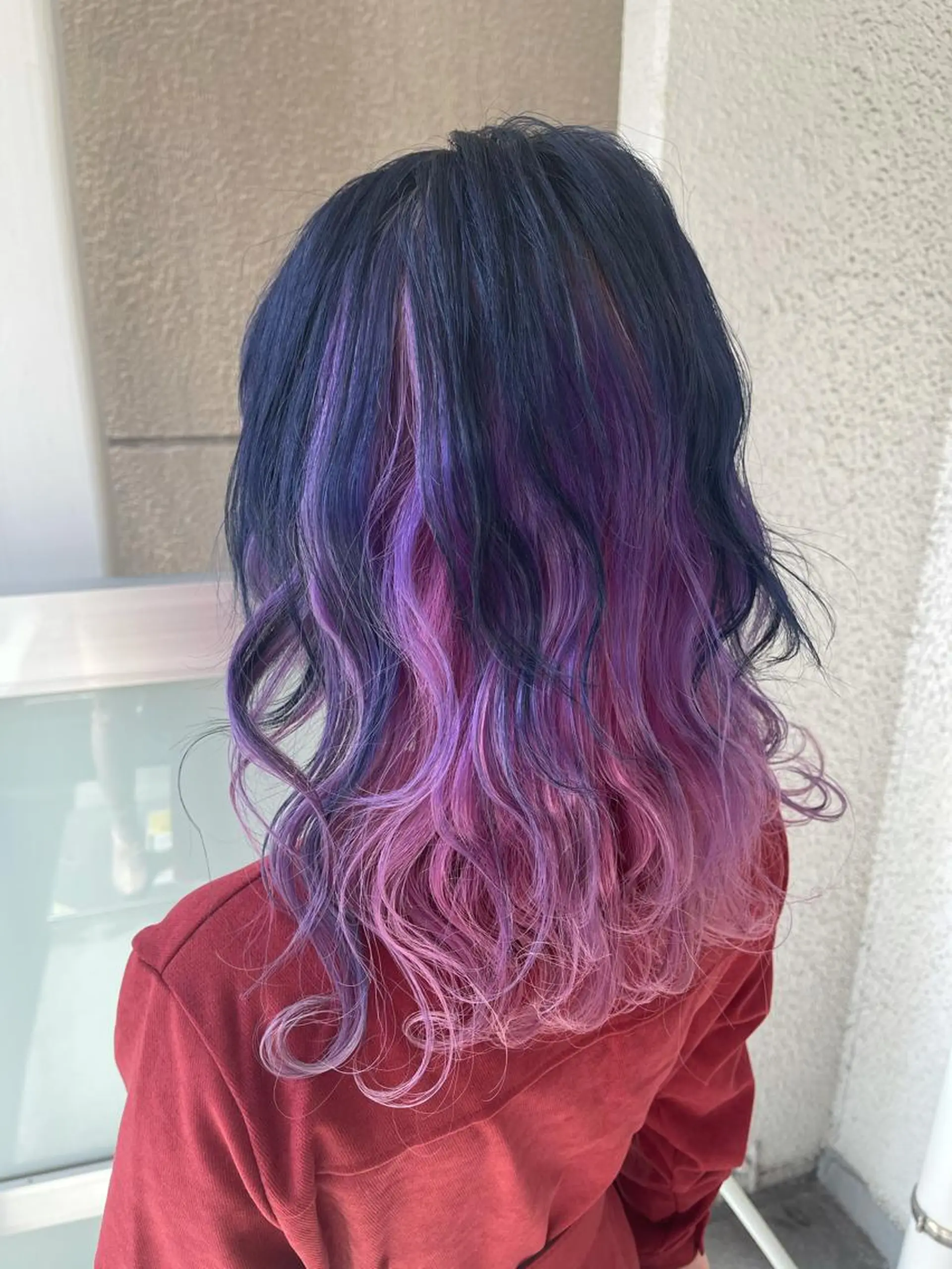 セミロング カラー 岩谷/ブリーチ 🪽透明感カラーのヘアスタイル