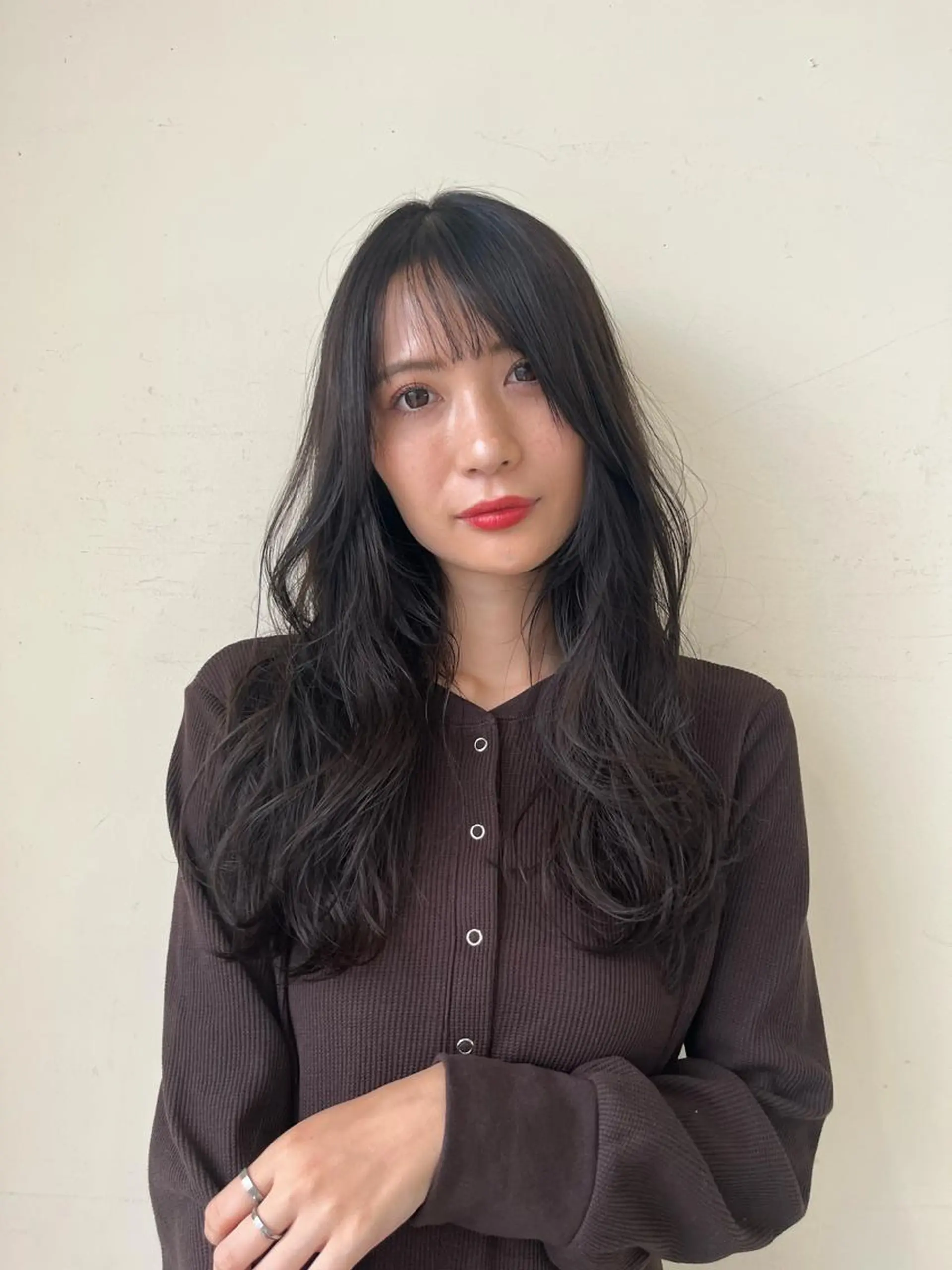 ロング カラー ショートボブ ボブ くびれヘア 髪質改善 ロング BLENDby happiness所属・KAORU/絹髪 /髪質改善/奈良のヘアスタイル