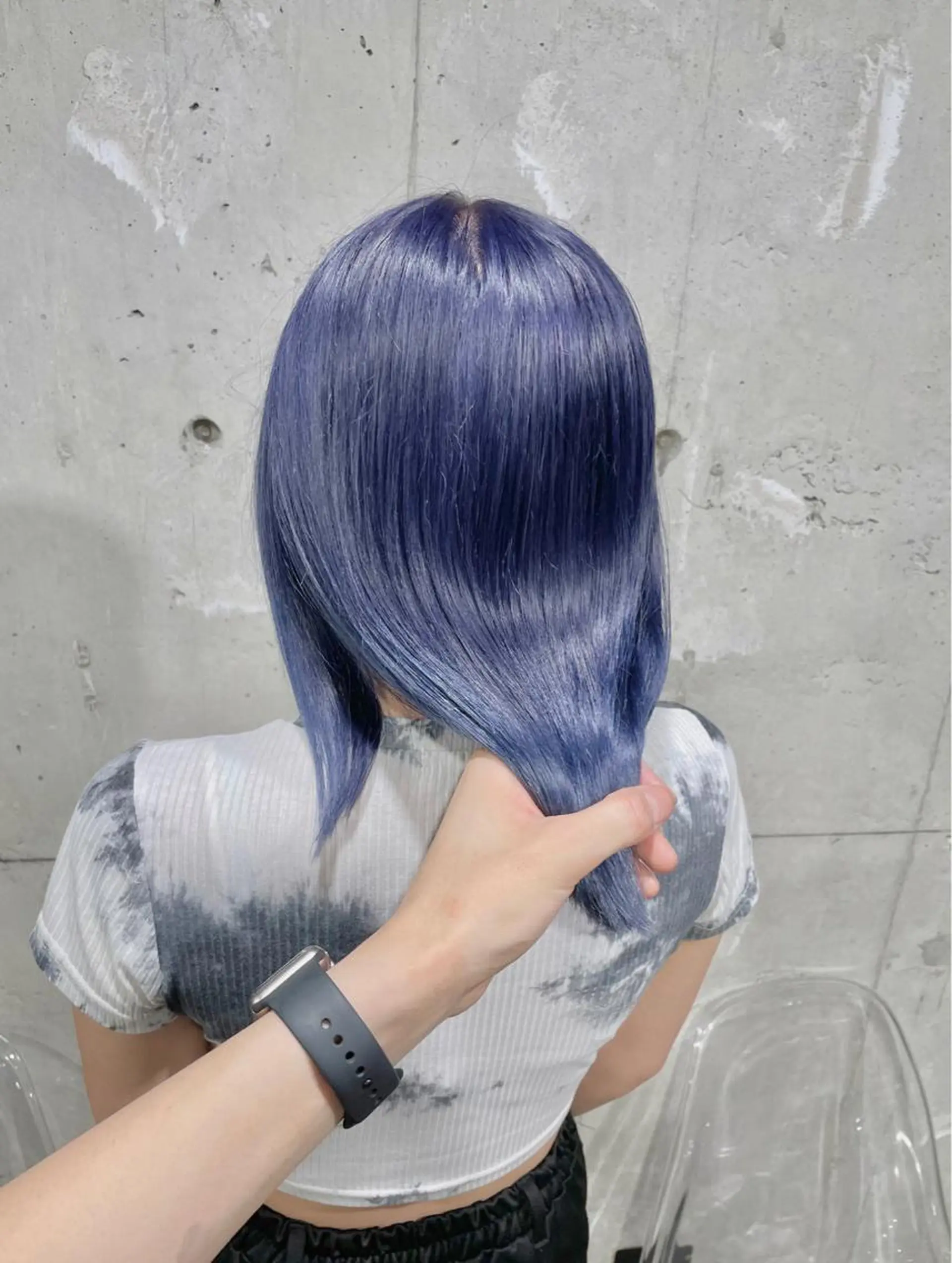 ミディアム カラー ヘアカラー トリートメント ヘッドスパ ヘアセット ベージュカラー💖 やすひろのヘアスタイル
