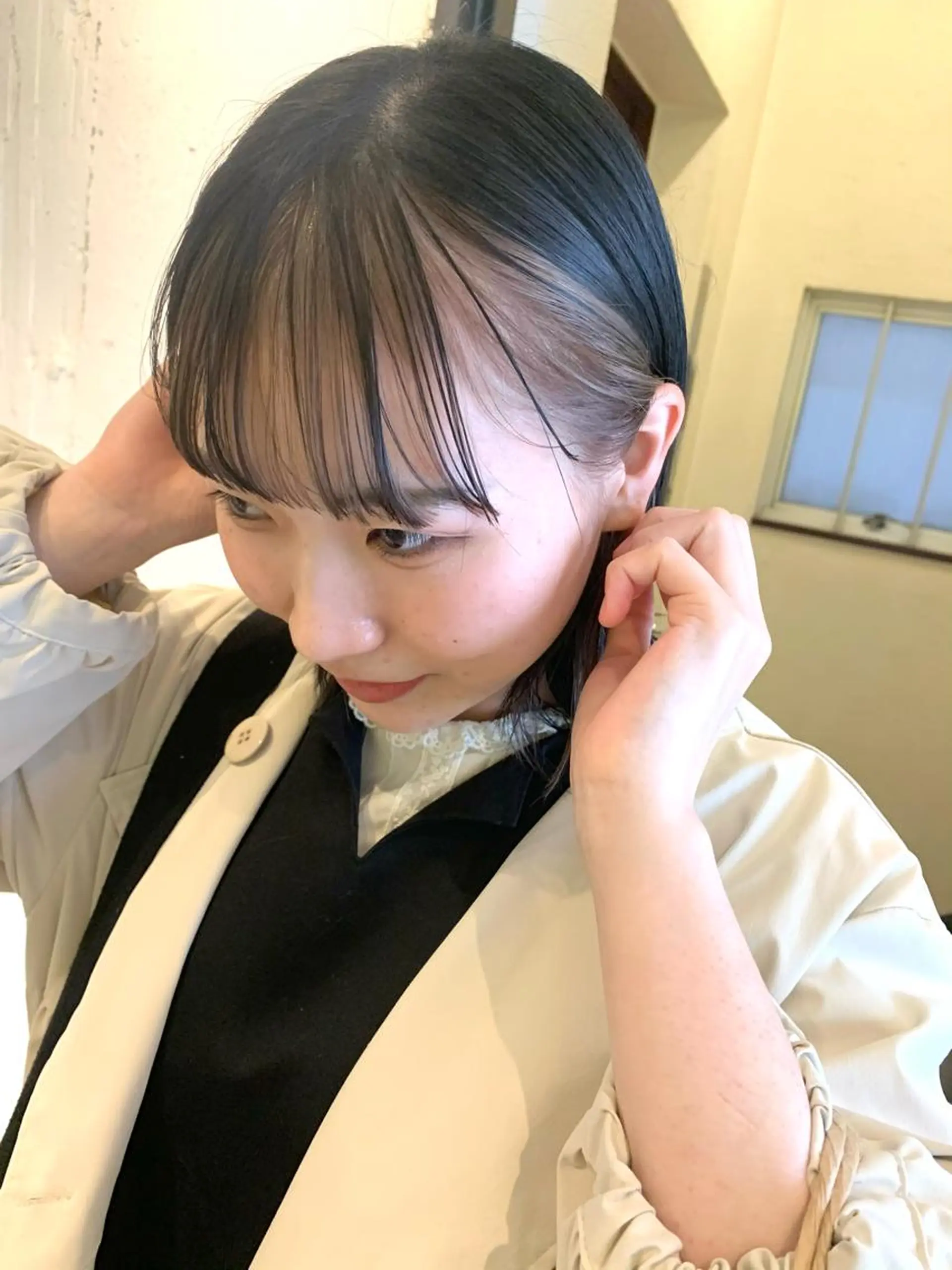 ショート カラー Fuuu《フゥ》所属・シノザキ/薬院/ボブ /ショート/髪質改善のヘアスタイル