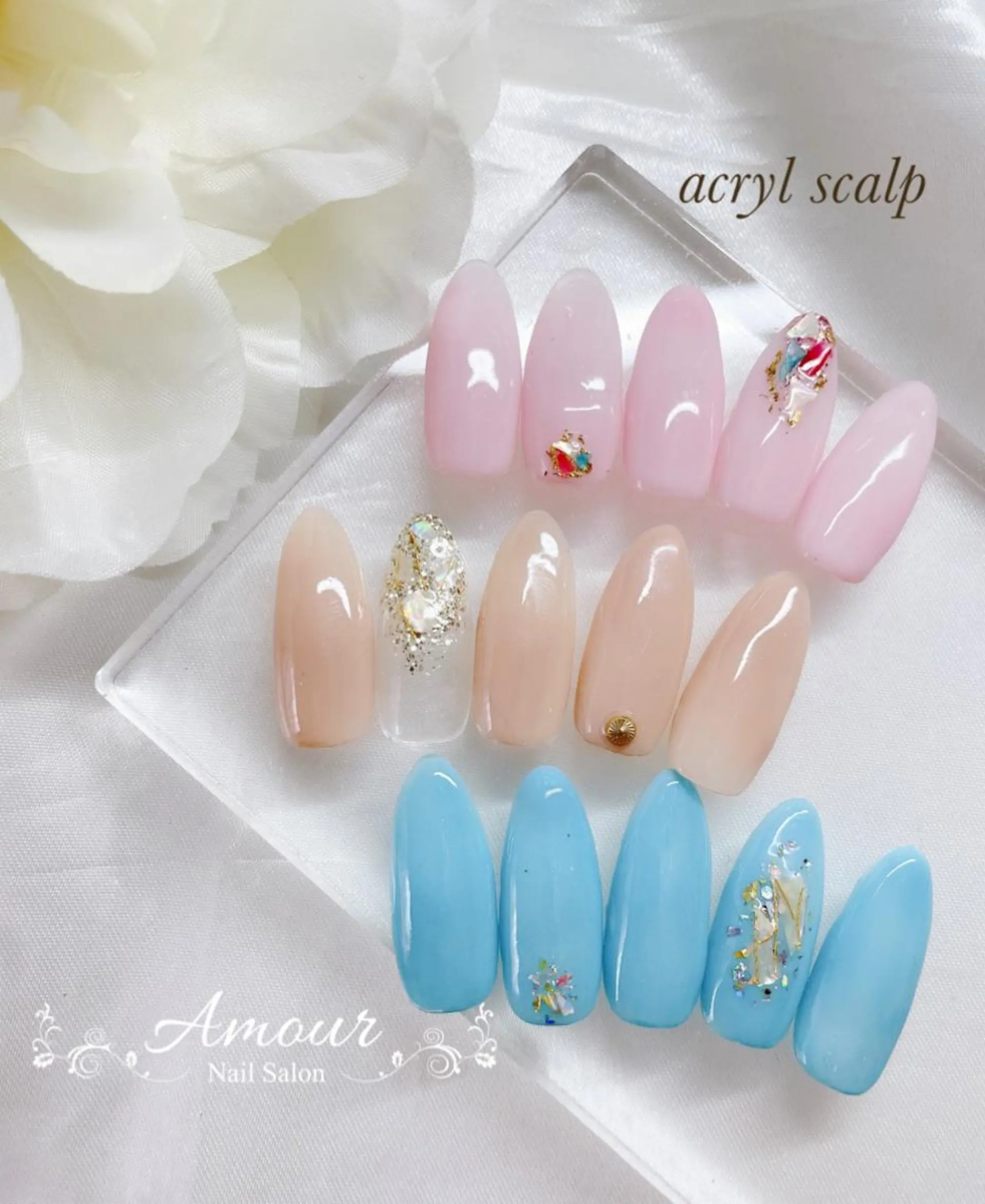 ネイル nailsalon ♡amour♡のネイルデザイン