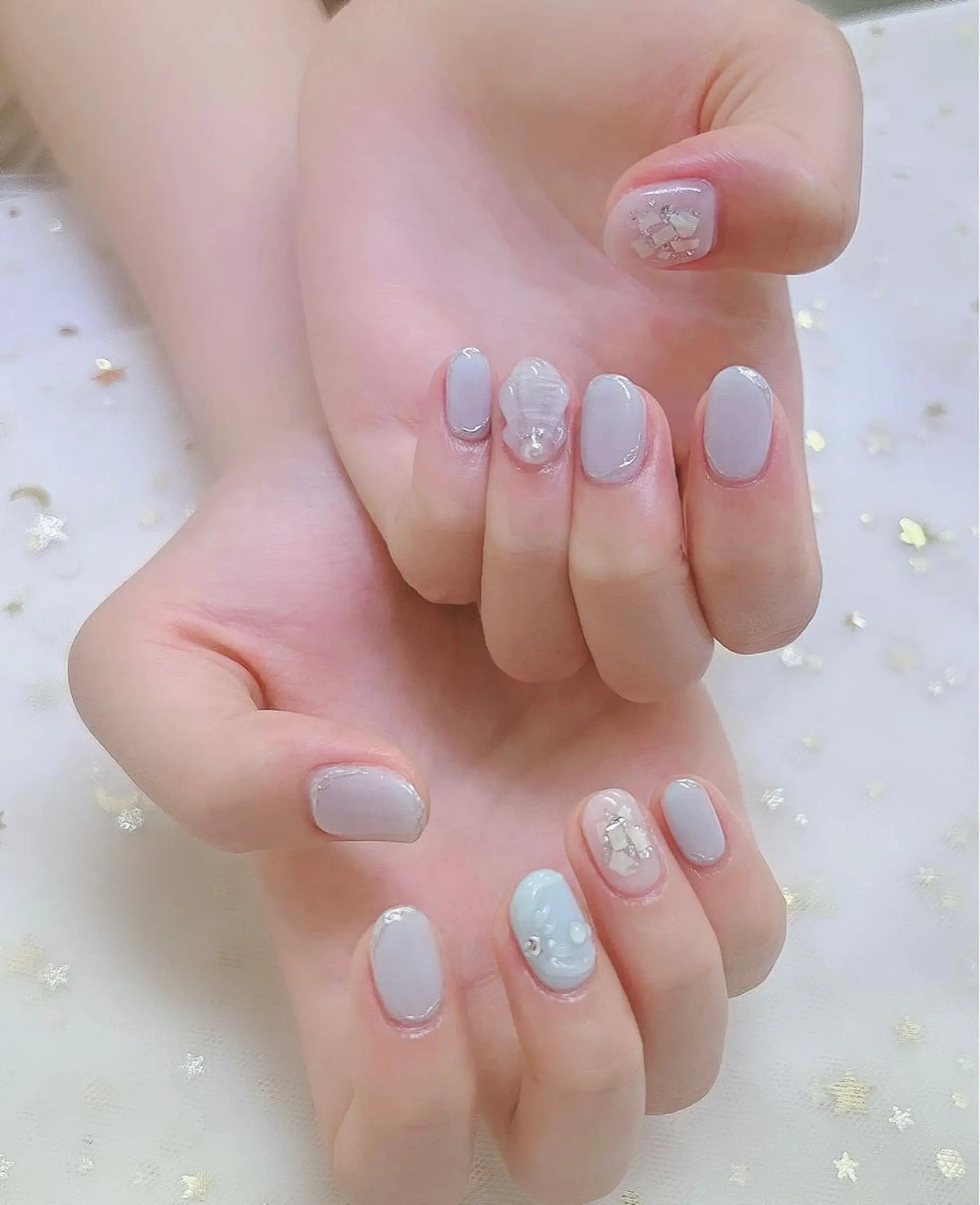 ネイル ハンドネイル 上福岡 らんらんのネイルデザイン