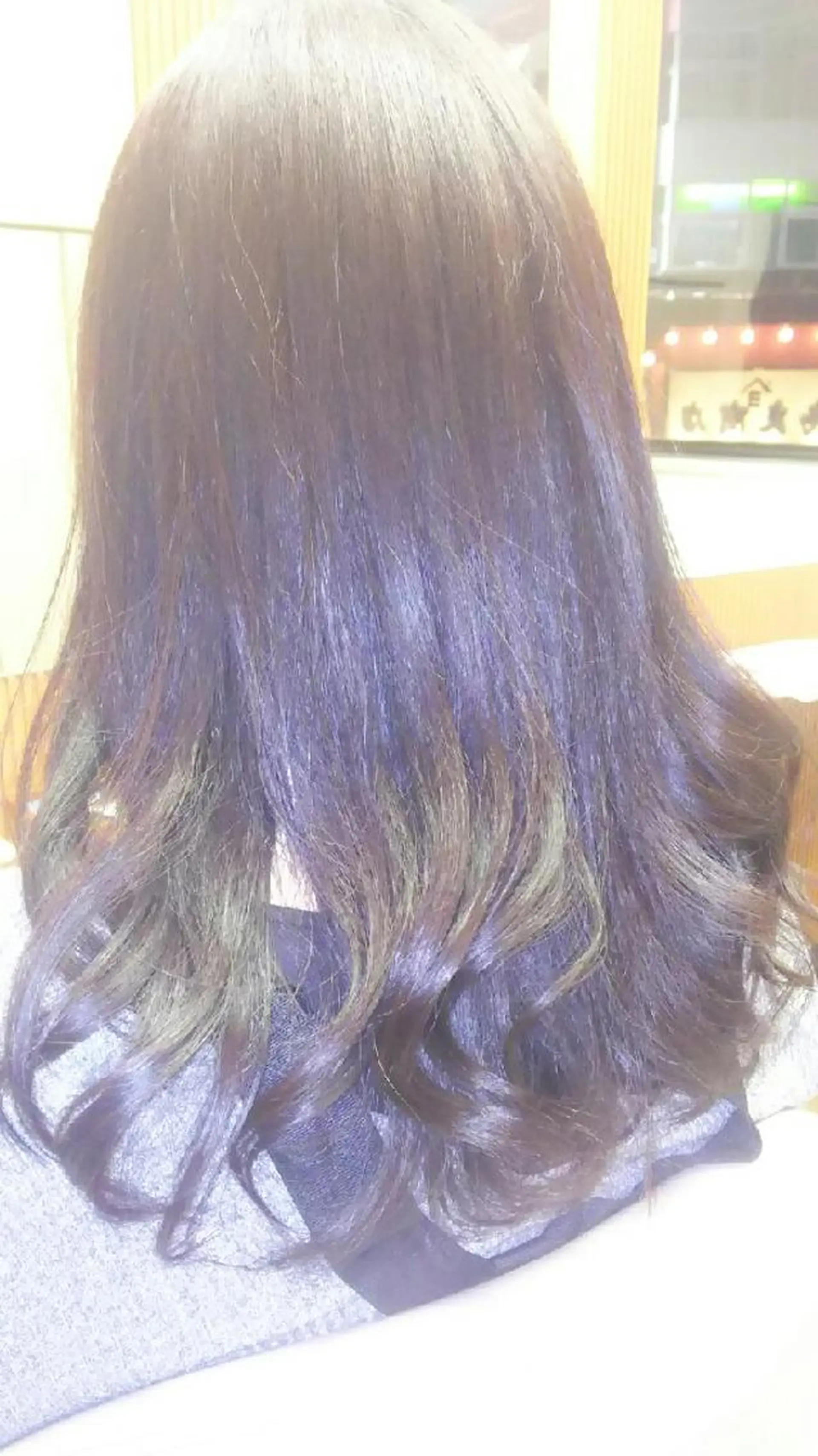 セミロング カラー アッシュ グラデーションカラー トリートメント 脇田 雄大のヘアスタイル