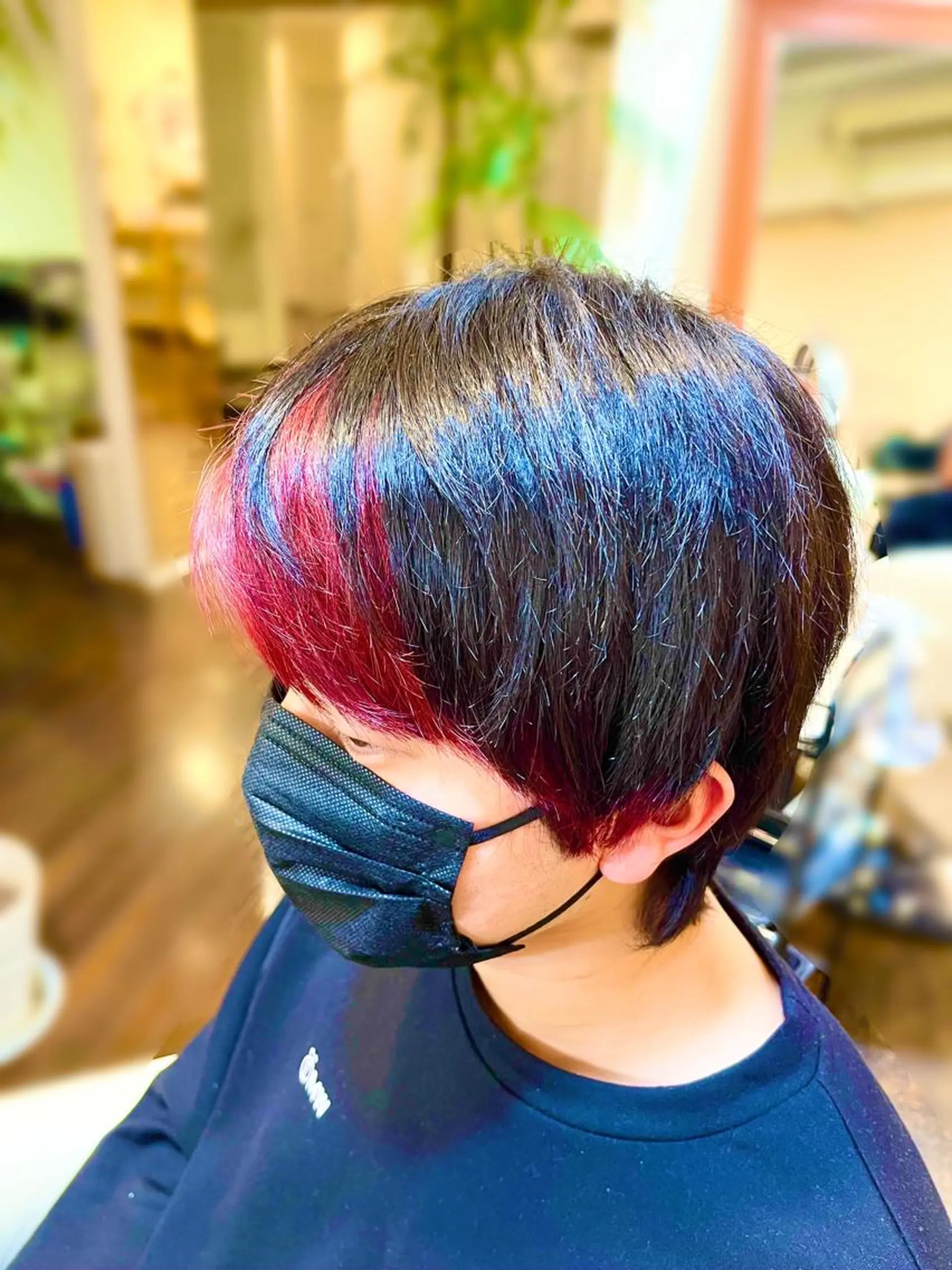 カラー メンズ Tiamat所属・髪質改善・美髪矯正 福村佳祐のヘアスタイル